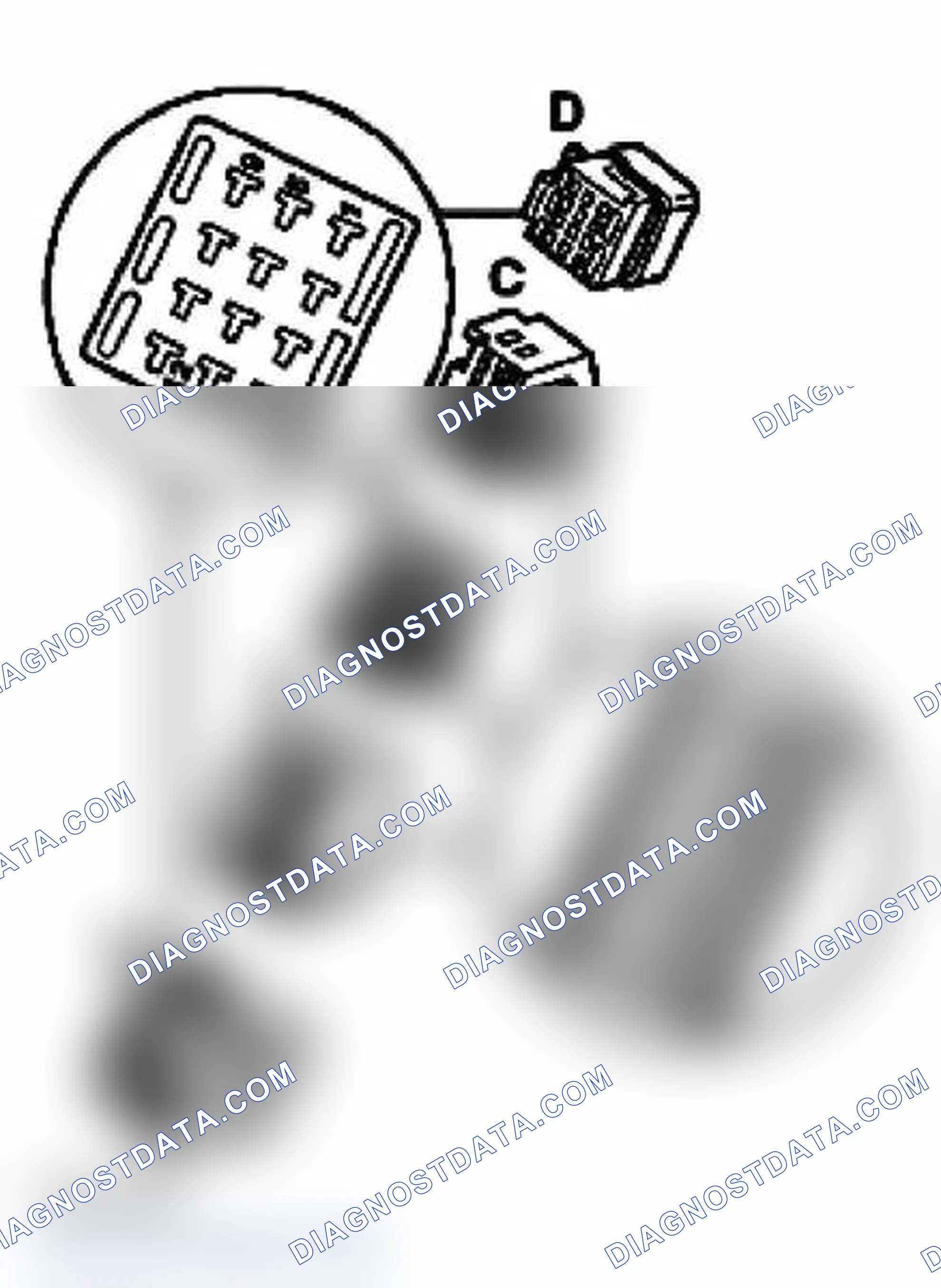 Scheme 126: Exploded View Of ECM Connectors