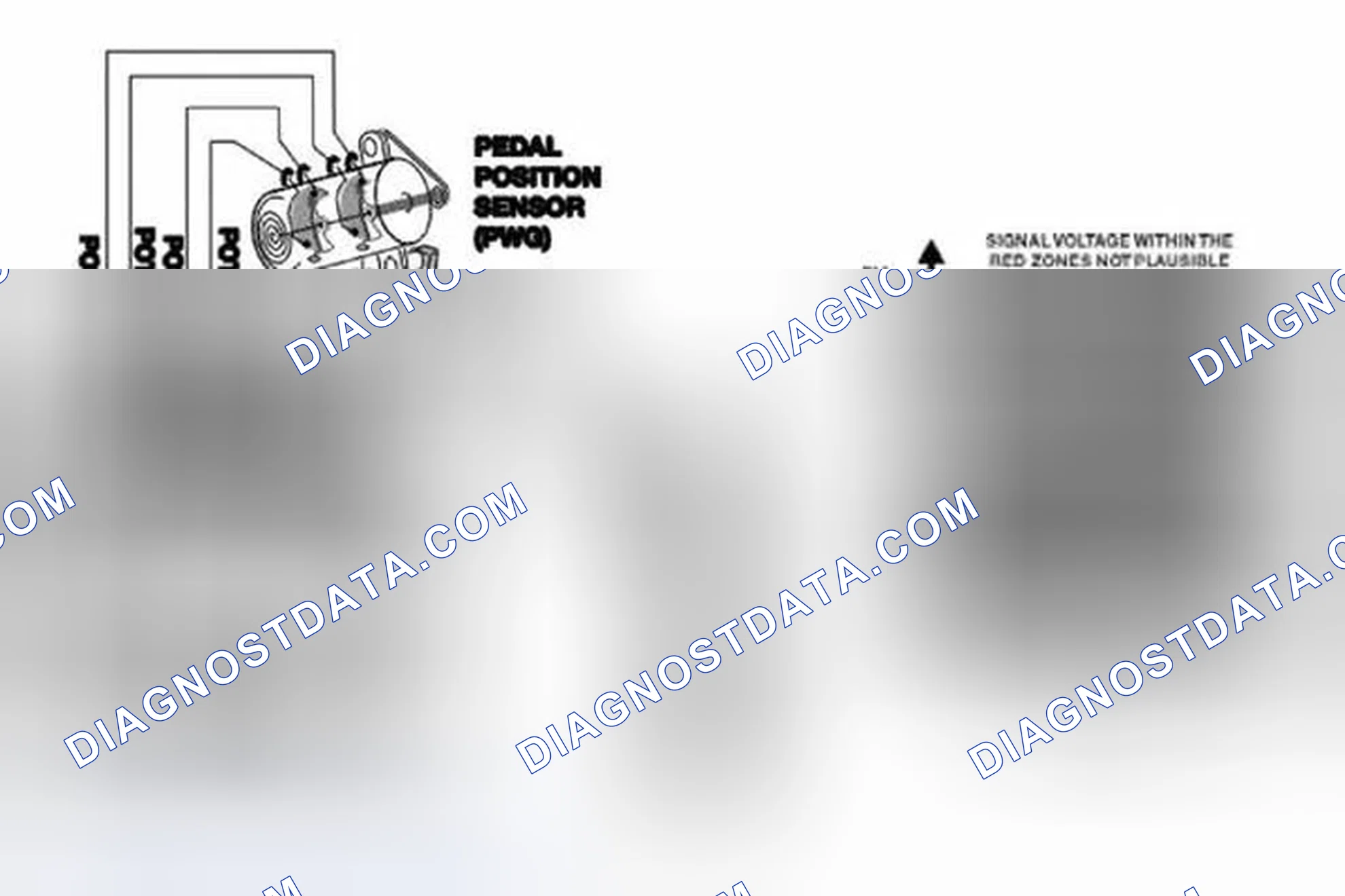 Scheme 1354: Accelerator Pedal Sensor (PWG)