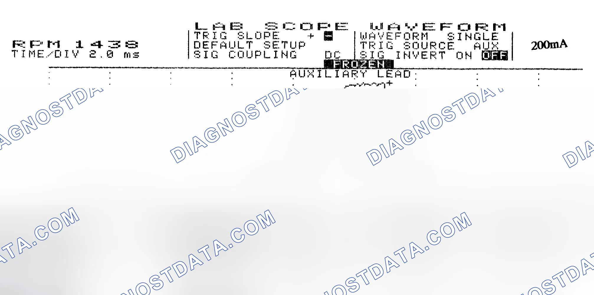 Scheme 15: Single Injector w/Normal Current Flow - Current Pattern