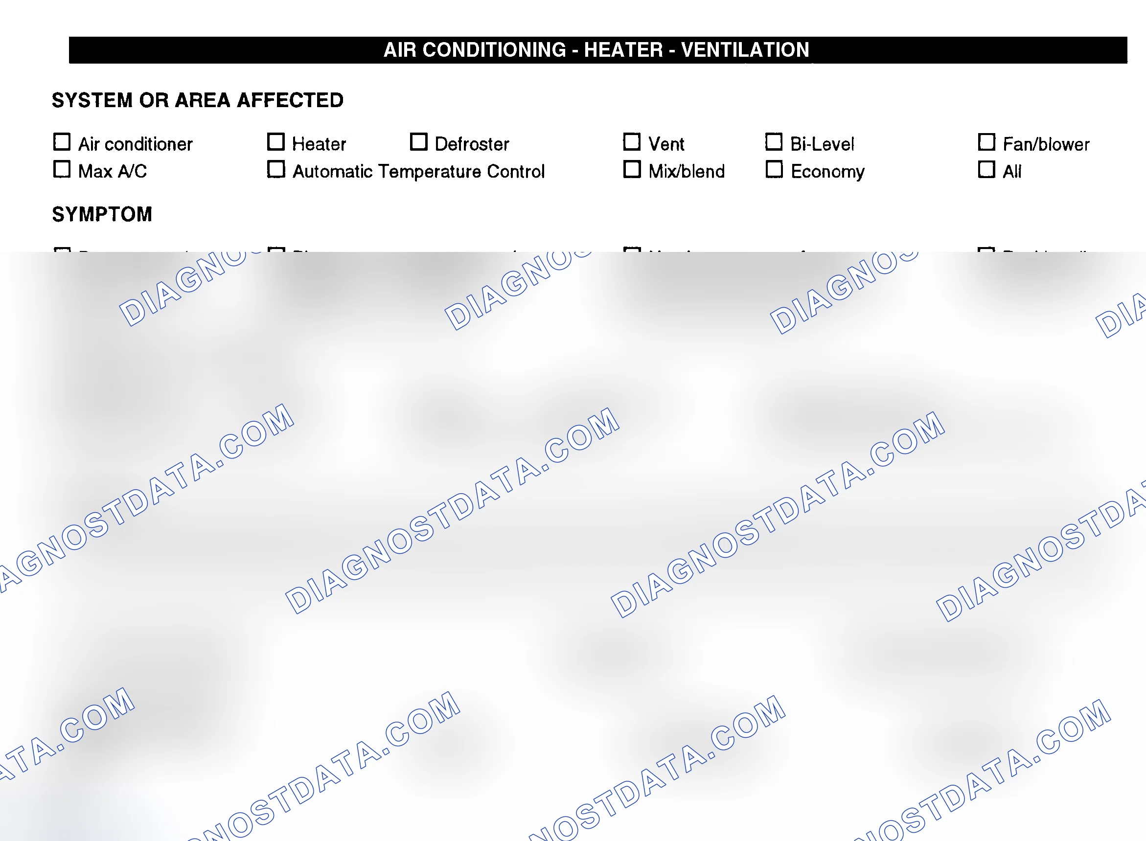 Scheme 8: Air Conditioning, Heater & Ventilation