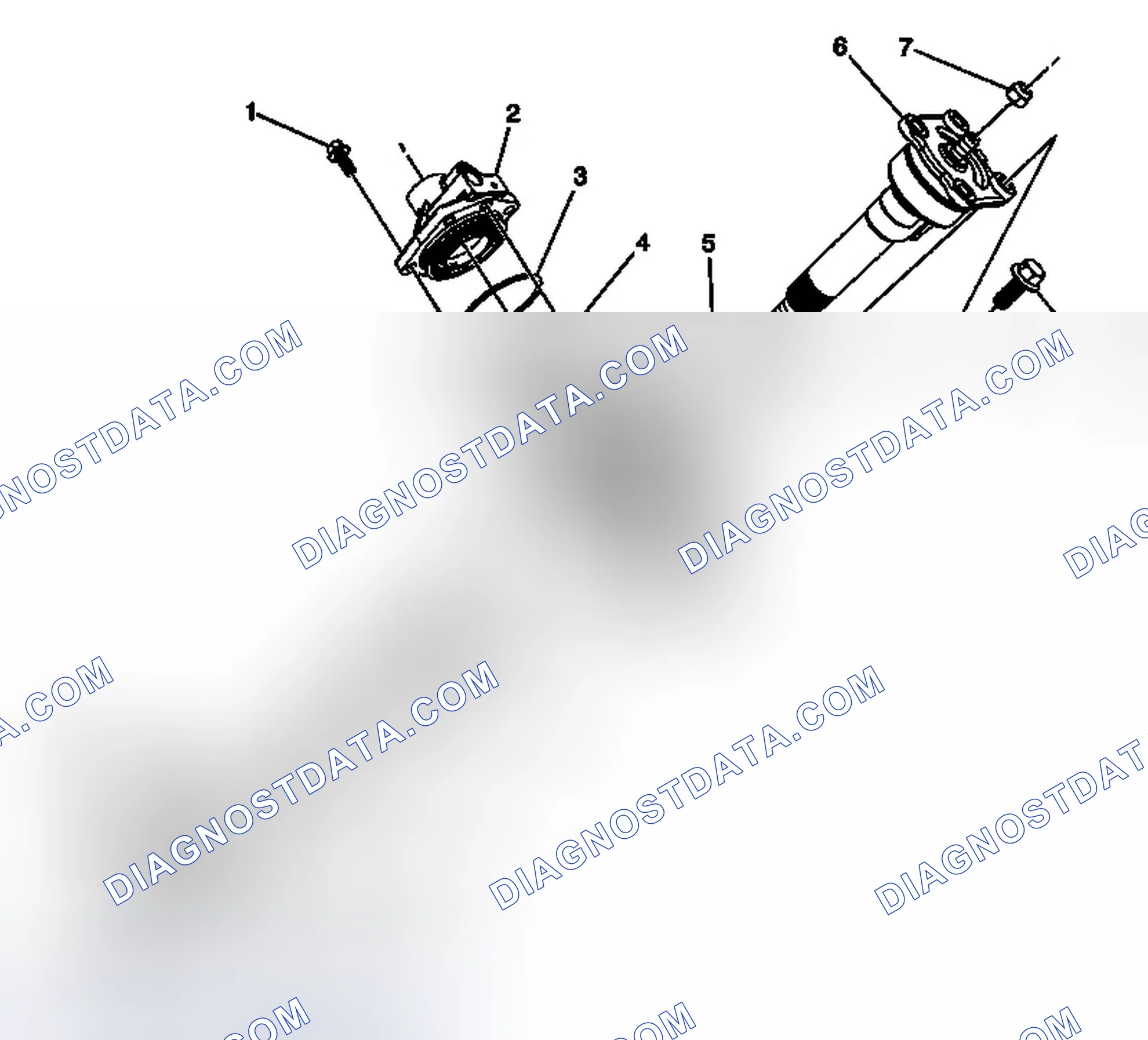Scheme 3: Power Steering Gear Disassembled View (680 Gear)