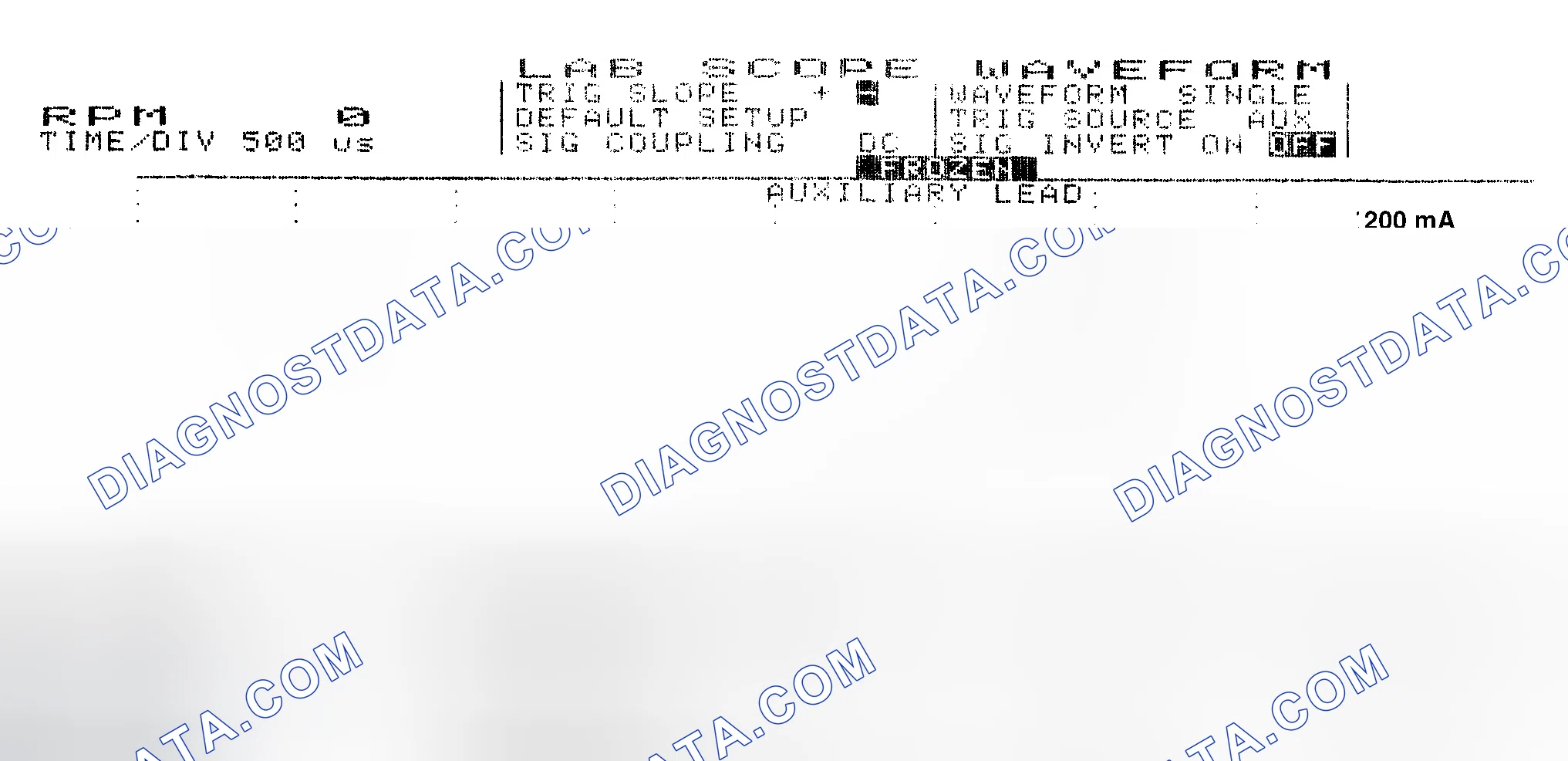 Scheme 17: Single Injector w/Normal Current Flow - Current Pattern