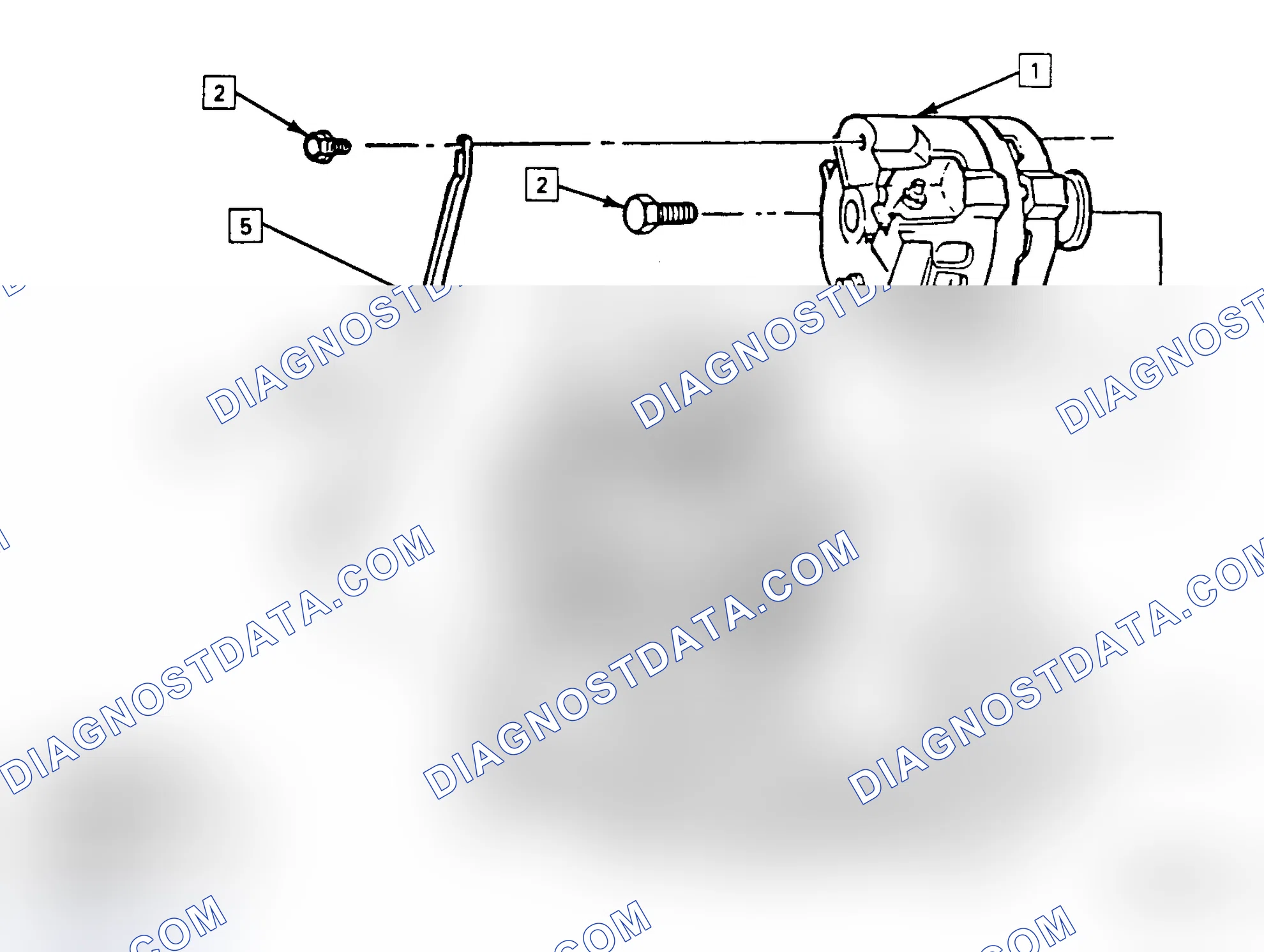 Scheme 3: Alternator Mounting (3.1L)