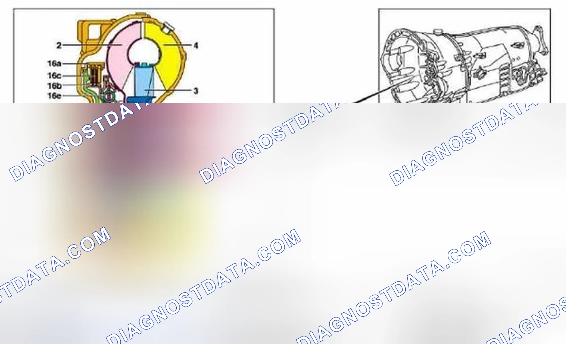 Scheme 14: Torque Converter Lockup Clutch Function Diagram - Transmission 722.9