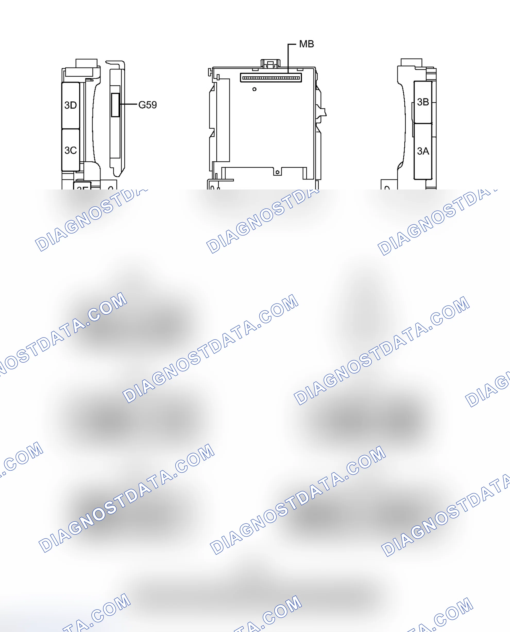 Scheme 9: TERMINALS OF ECU