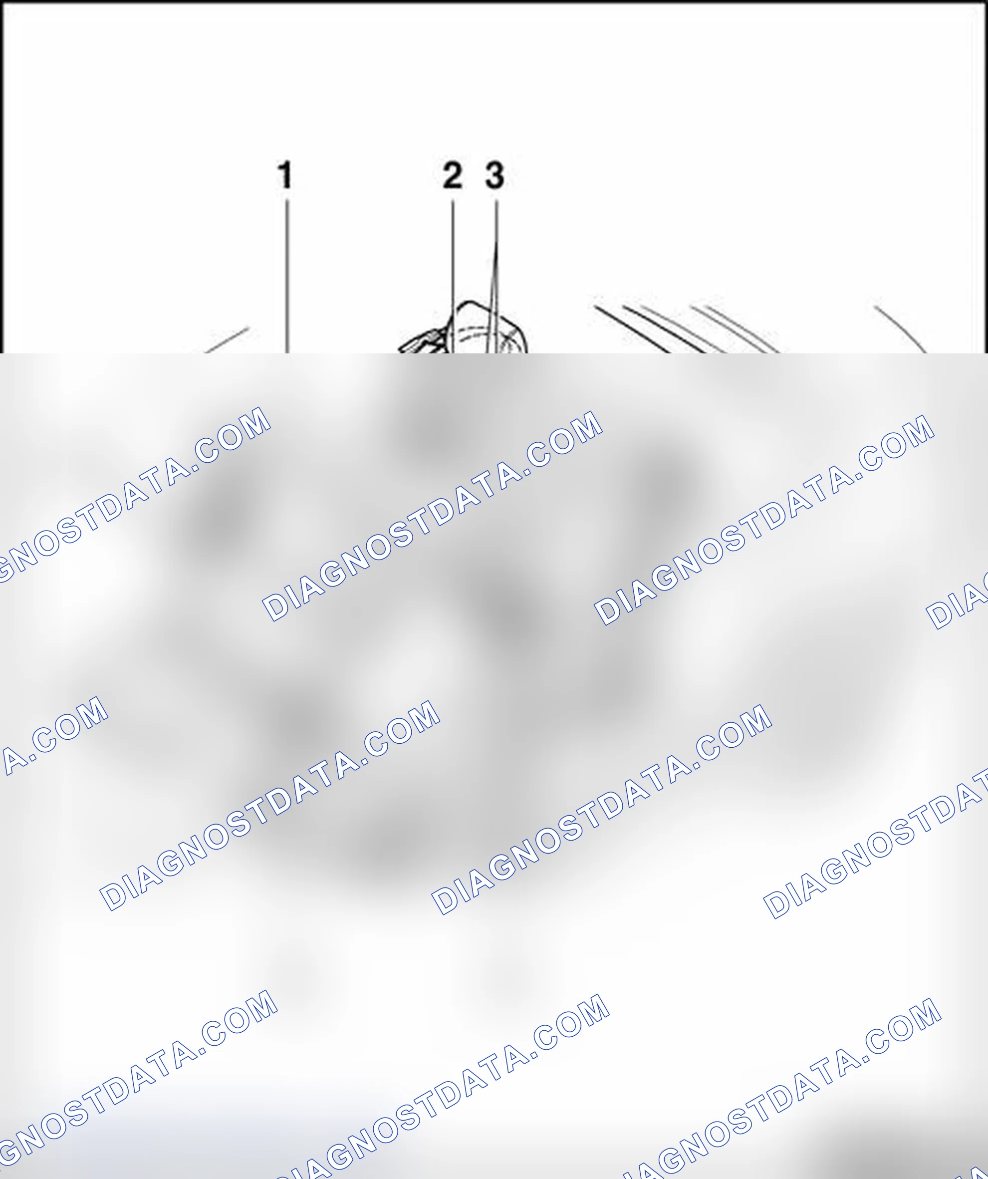 Scheme 42: Seat belt anchorage points, assembly overview