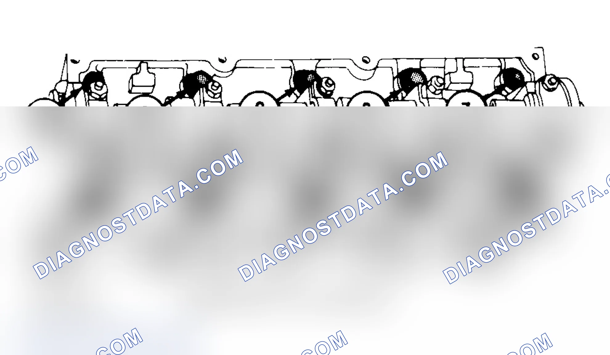 Scheme 3: Typical Cylinder Head Tightening or Loosening Sequence