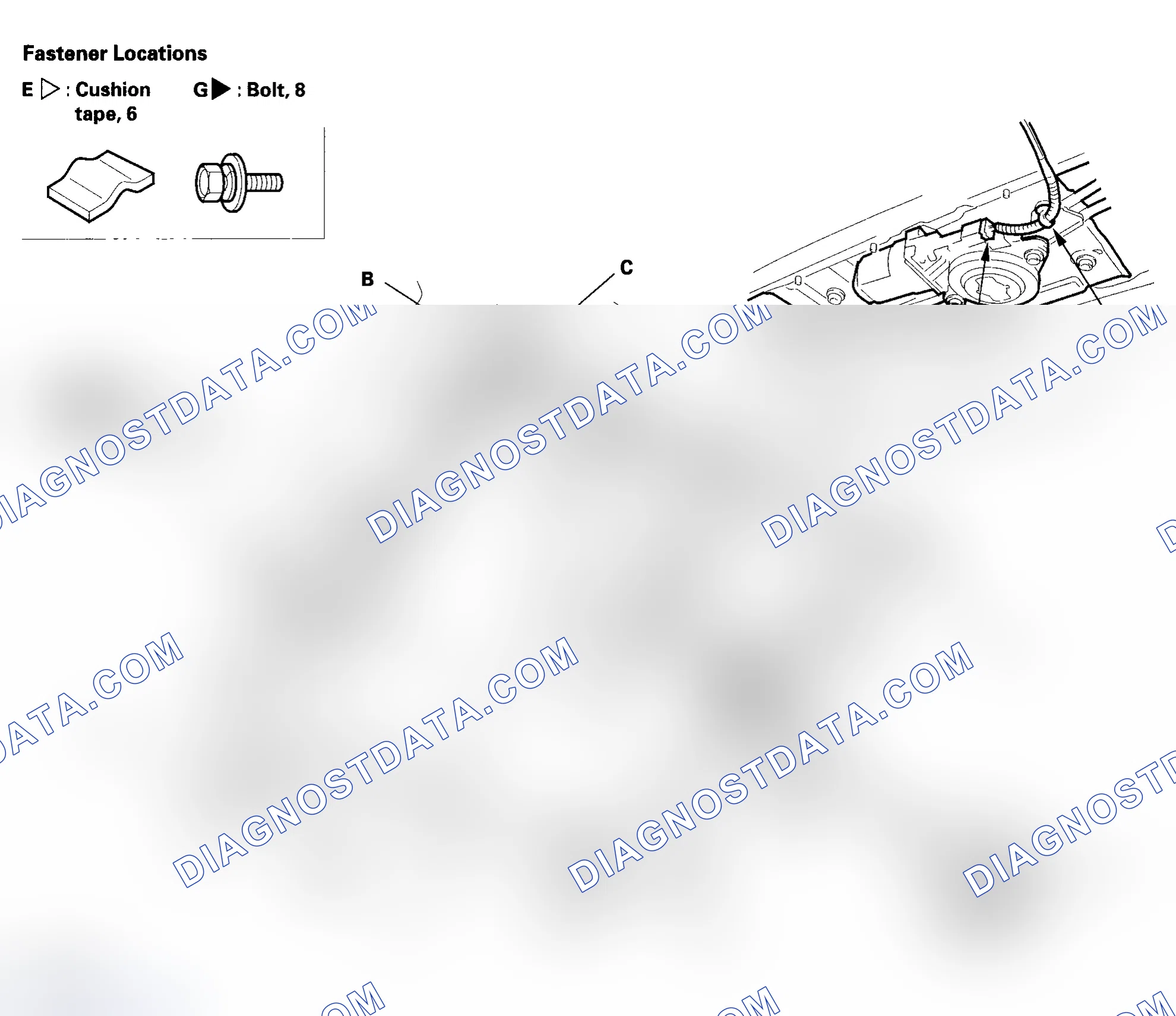 Scheme 8: Frame and Drain Tube Replacement