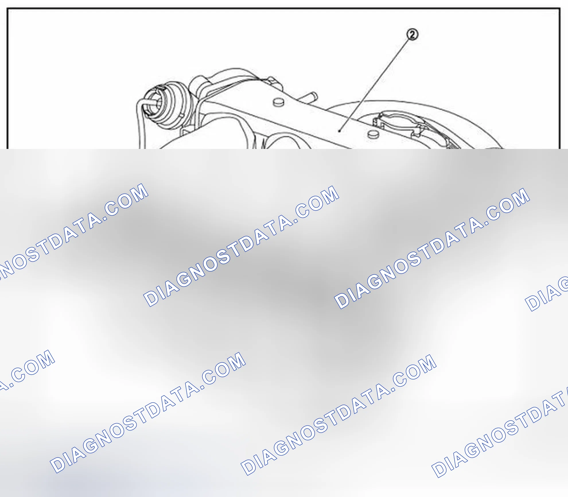 Scheme 196: ELECTRONIC CONTROLLED ENGINE MOUNT LINE DRAWING