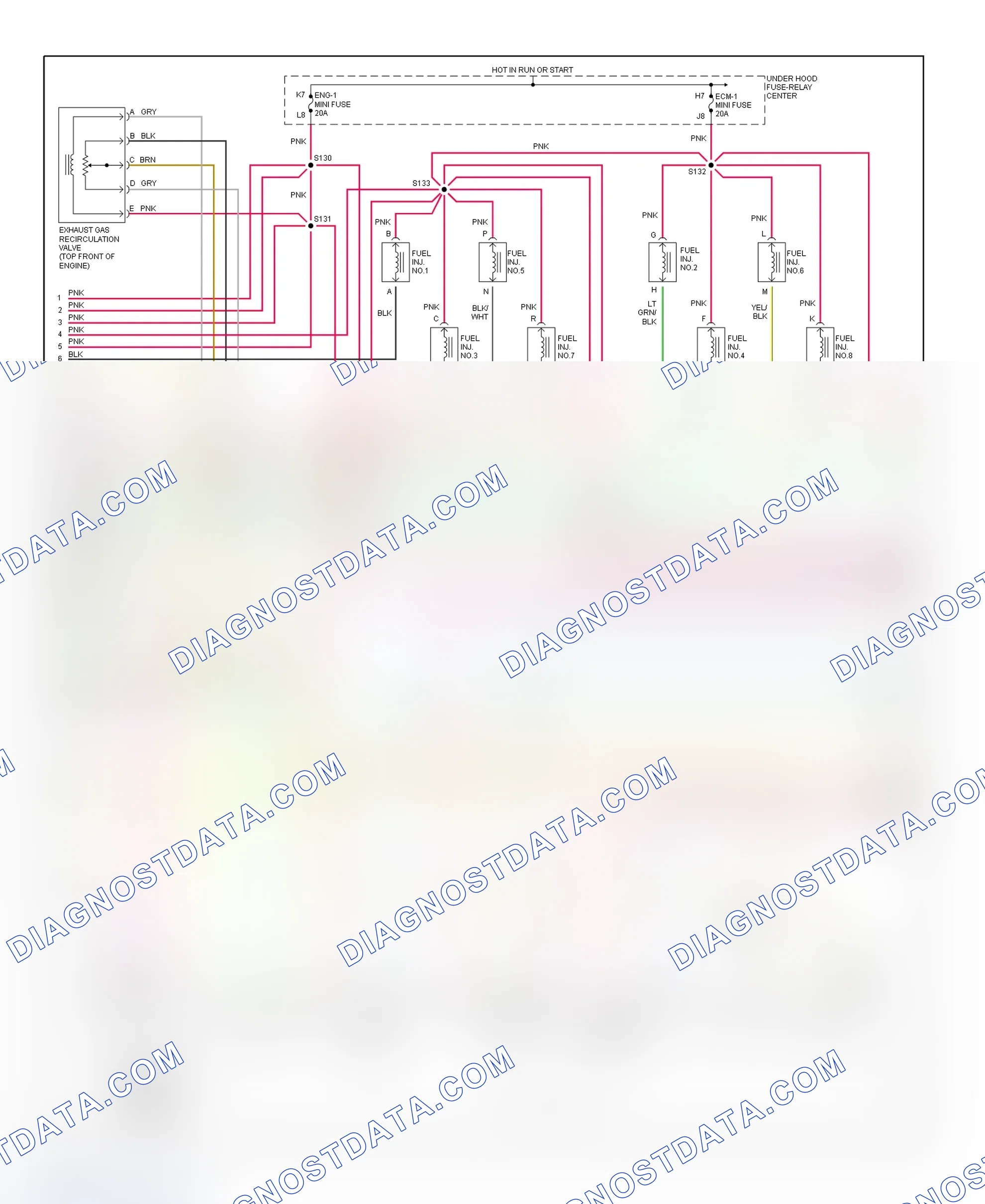 Scheme 6: VCM Wiring Diagram (5.0L & 5.7L - 2 Of 4)