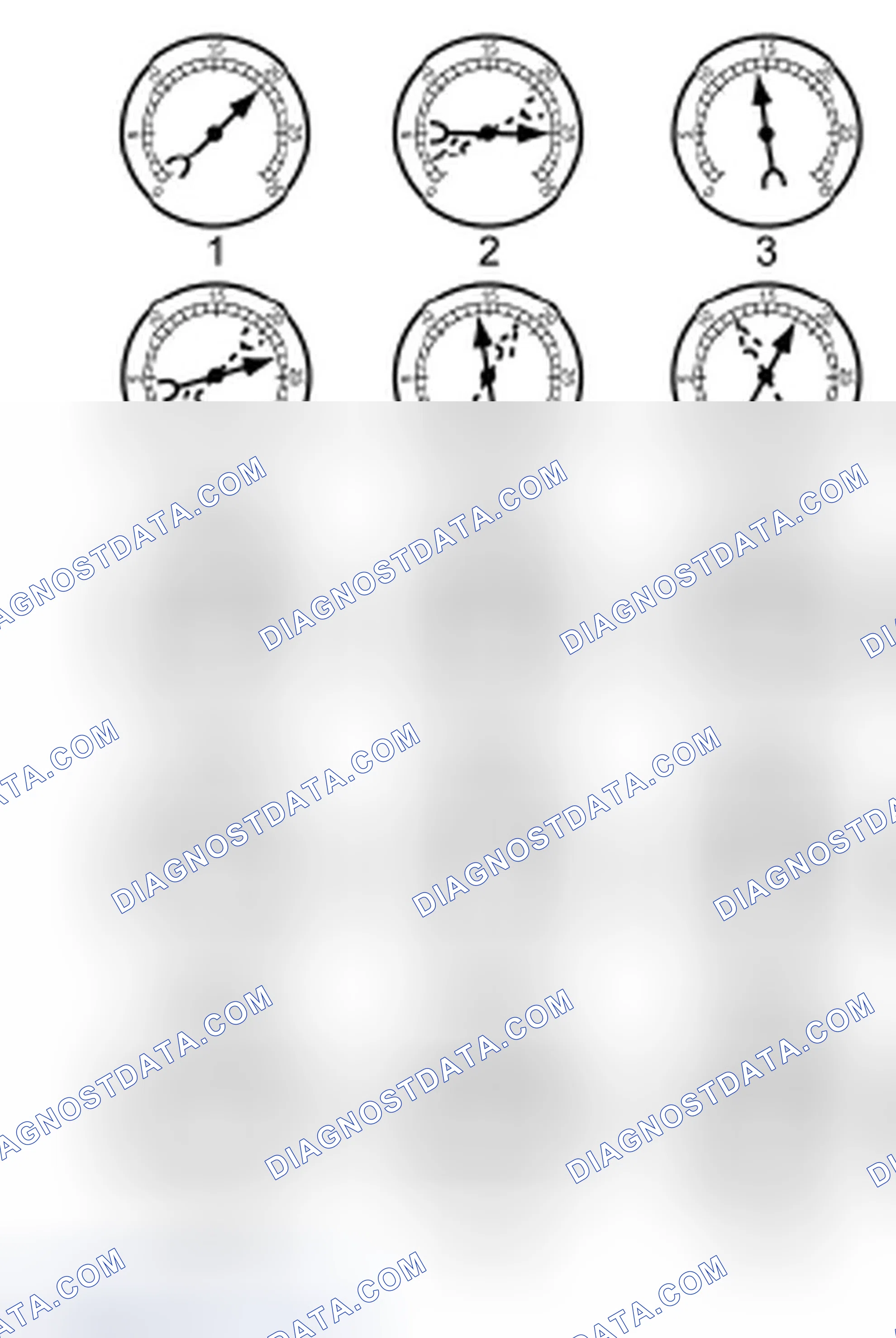 Scheme 2140: Intake Manifold Vacuum Test - Interpreting Vacuum Gauge Readings