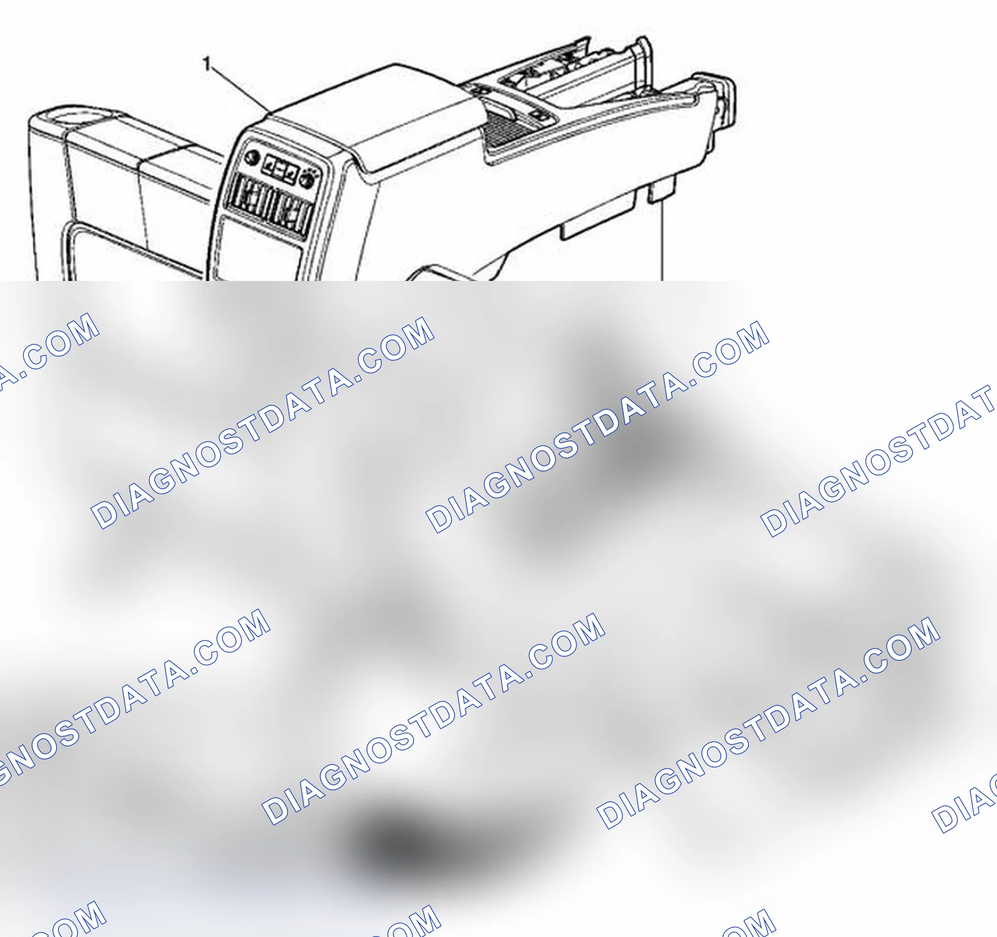 Scheme 8: Floor Console Auxiliary Air Outlet Replacement
