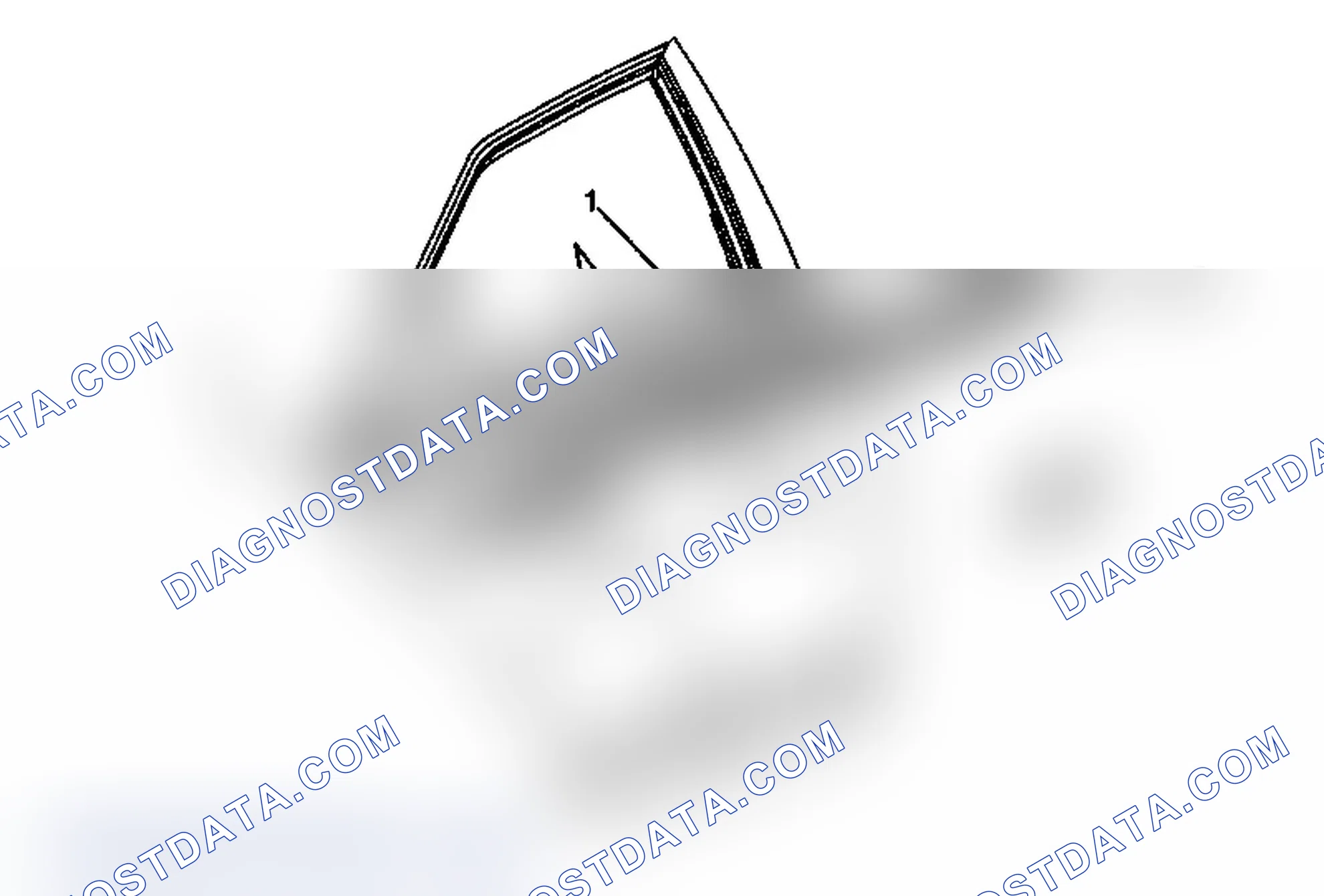 Scheme 9: Rear Side Door Window Outer Sealing Strip Replacement