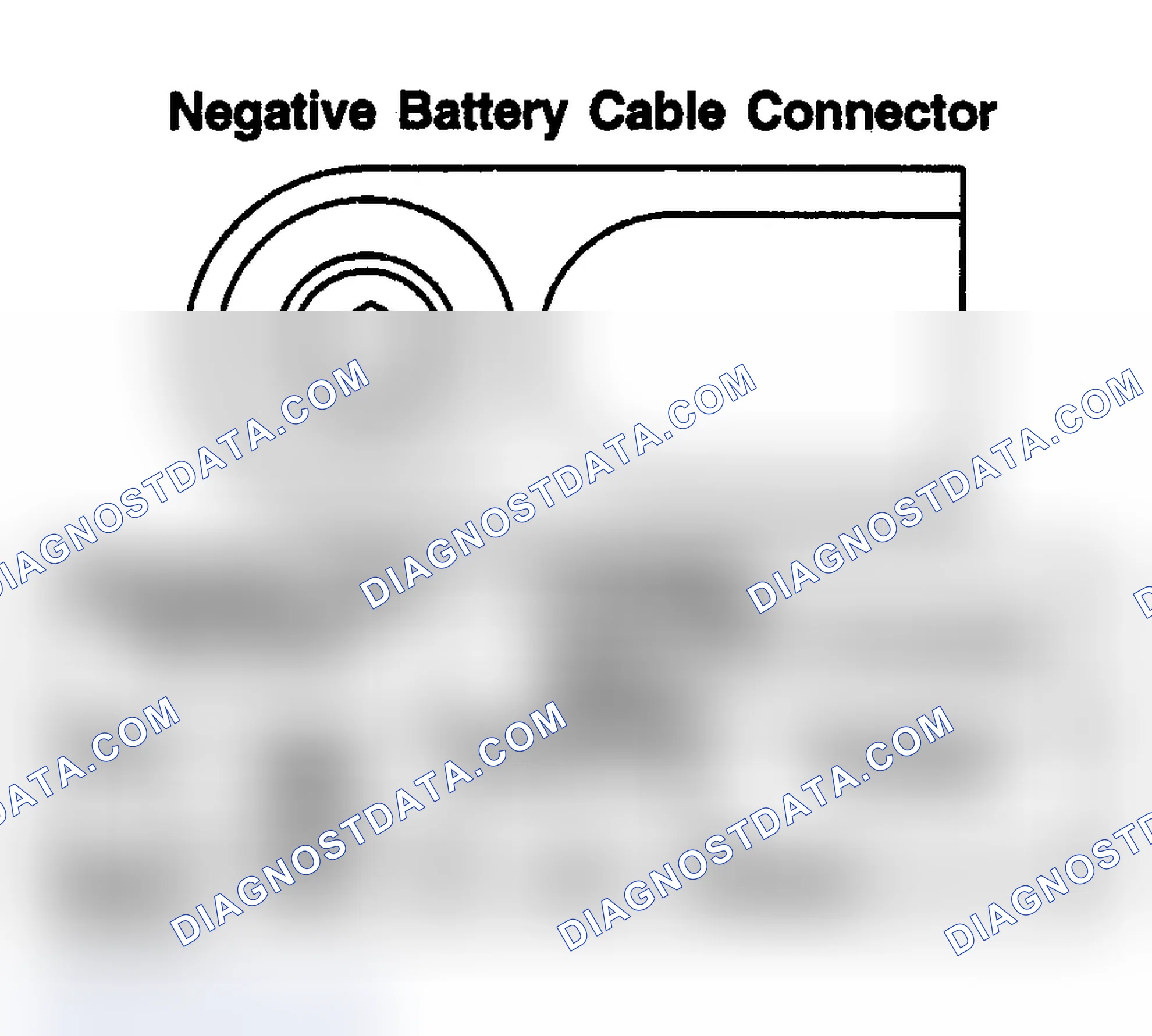 Scheme 124: NEGATIVE BATTERY CABLE