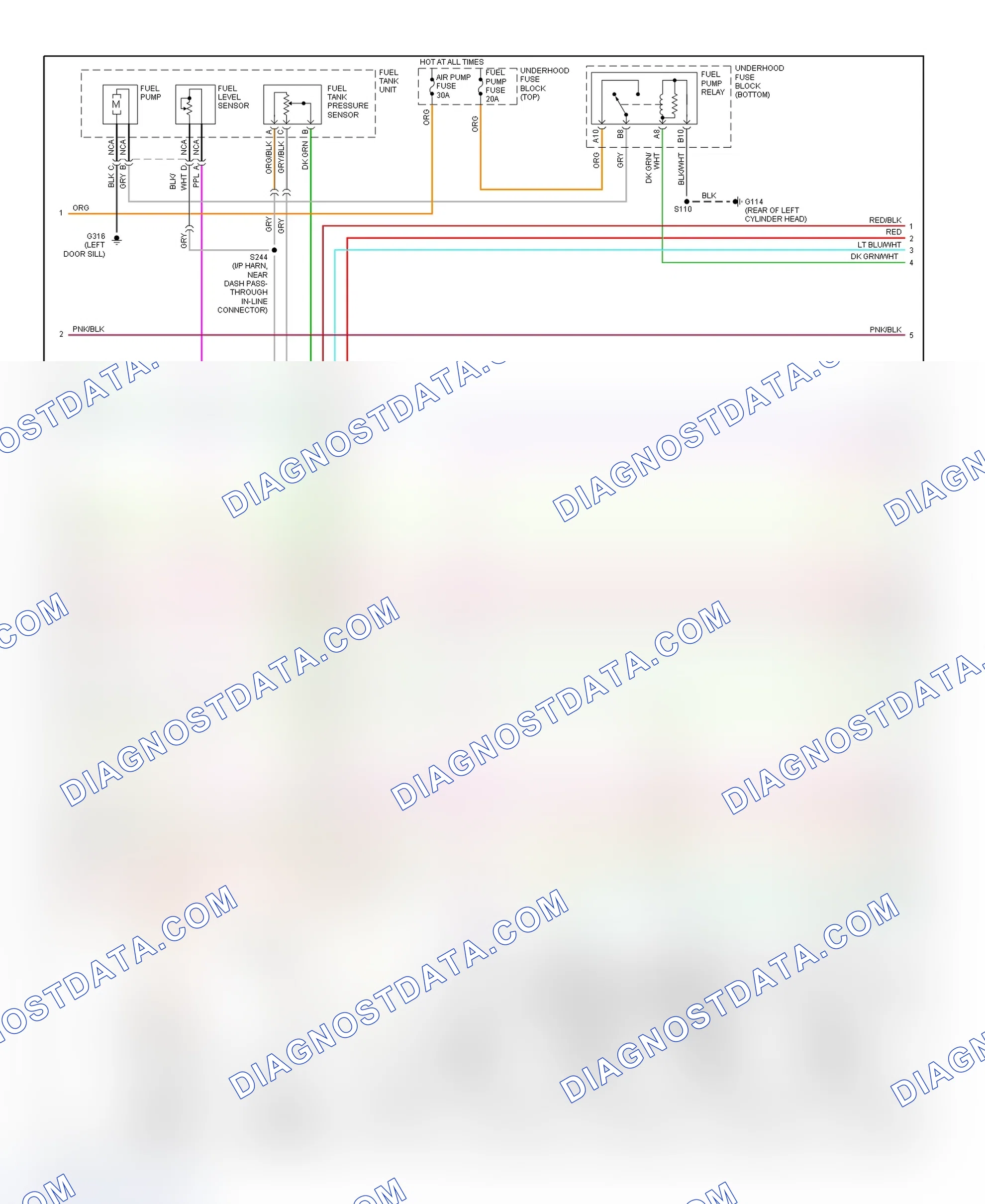 Scheme 31: PCM Wiring Diagram (Camaro & Firebird - 5.7L - 3 Of 4)