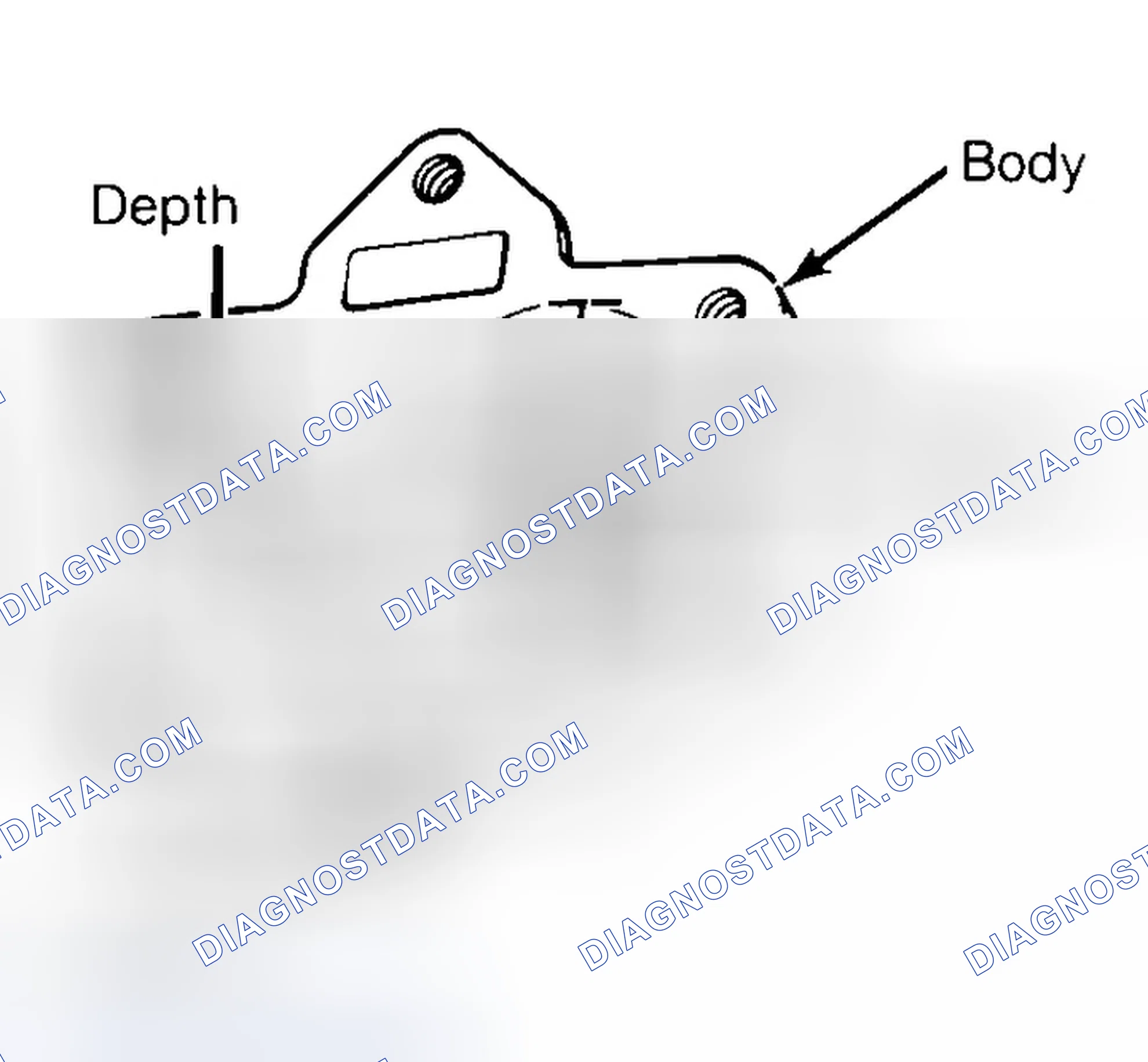 Scheme 35: Measuring Oil Pump Gear Cavity