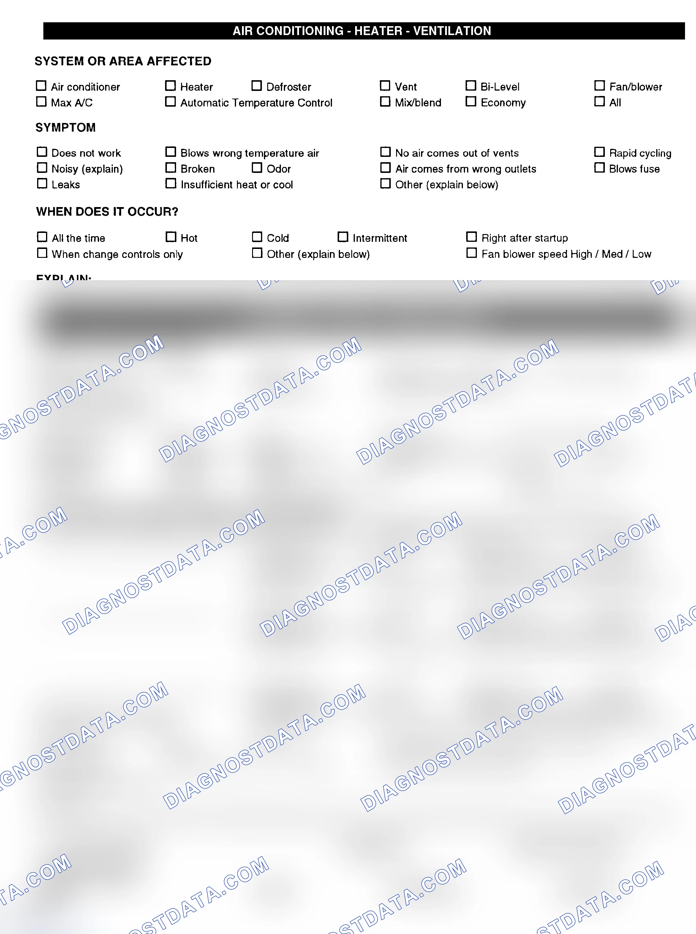 Scheme 4: Symptom Check List - Page 3