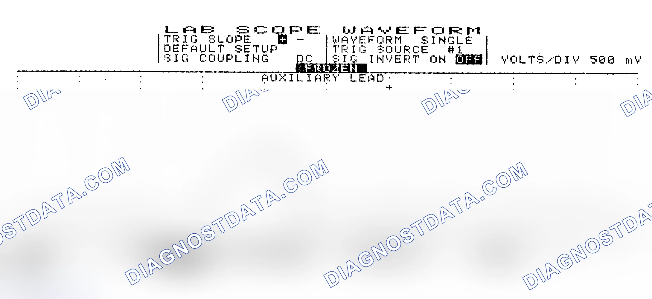Scheme 10: Single Injector w/Excessive Current Flow - Current Pattern