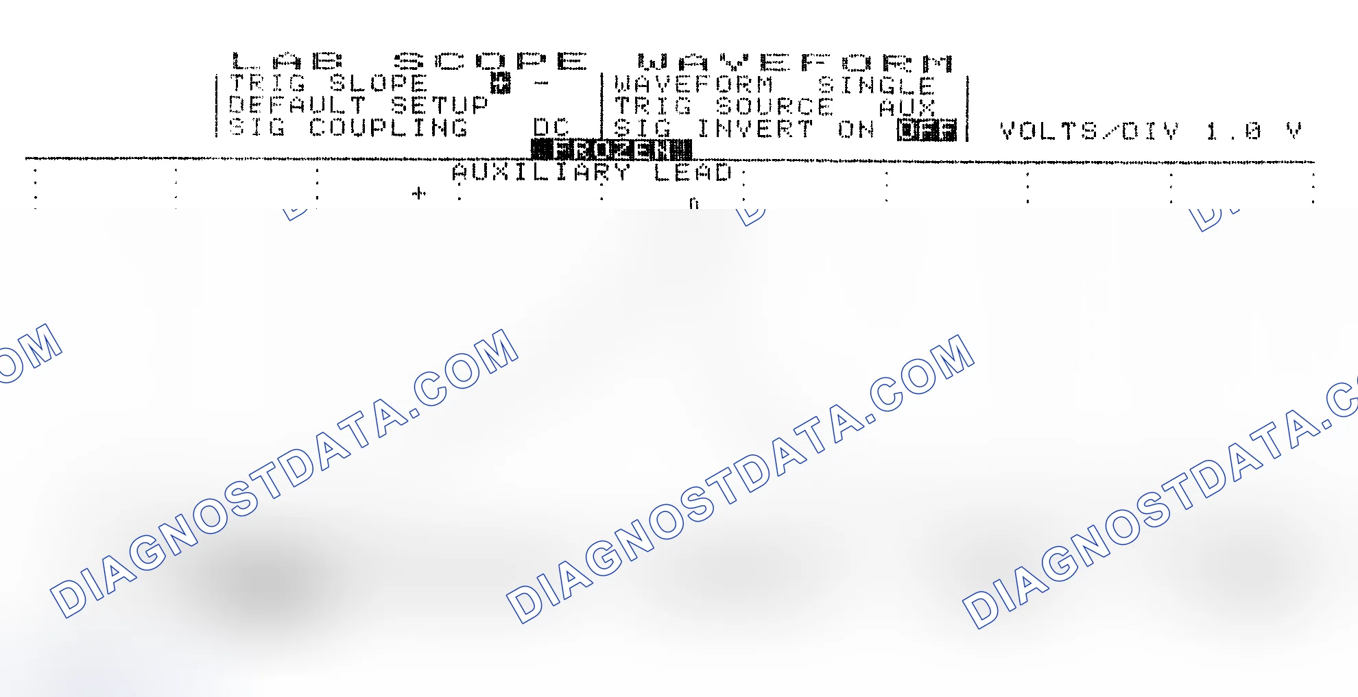 Scheme 19: Single Injector w/Excessive Current Flow - Current Pattern