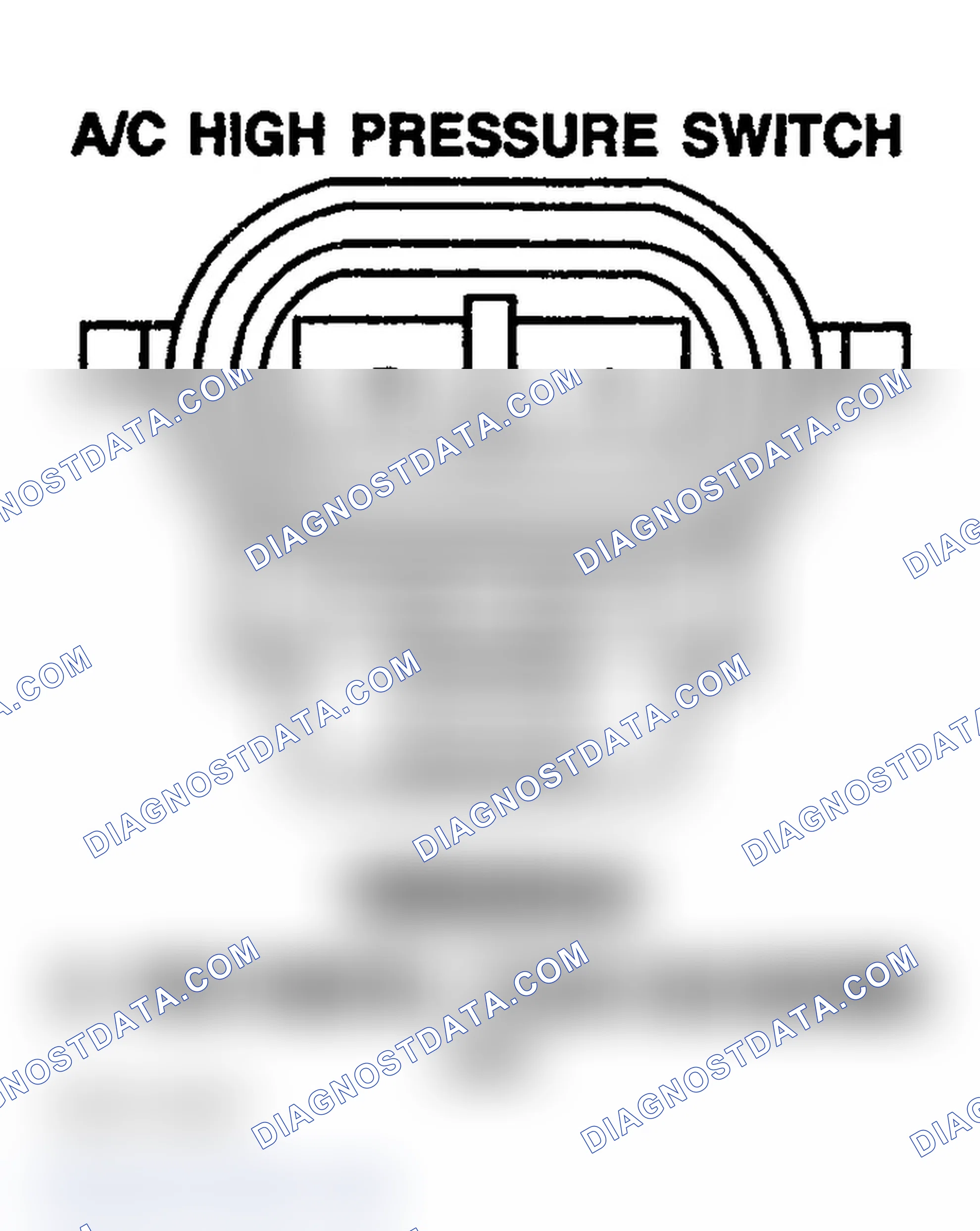 Scheme 86: A/C HIGH PRESSURE SWITCH