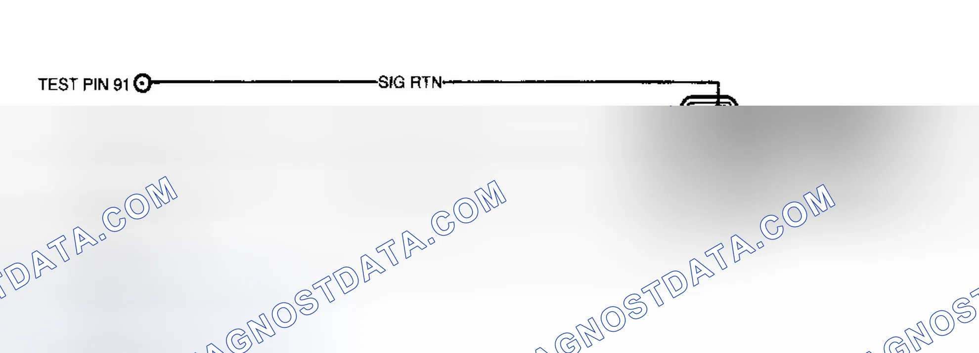 Scheme 114: ACP Sensor Test Circuit & Connector Terminals