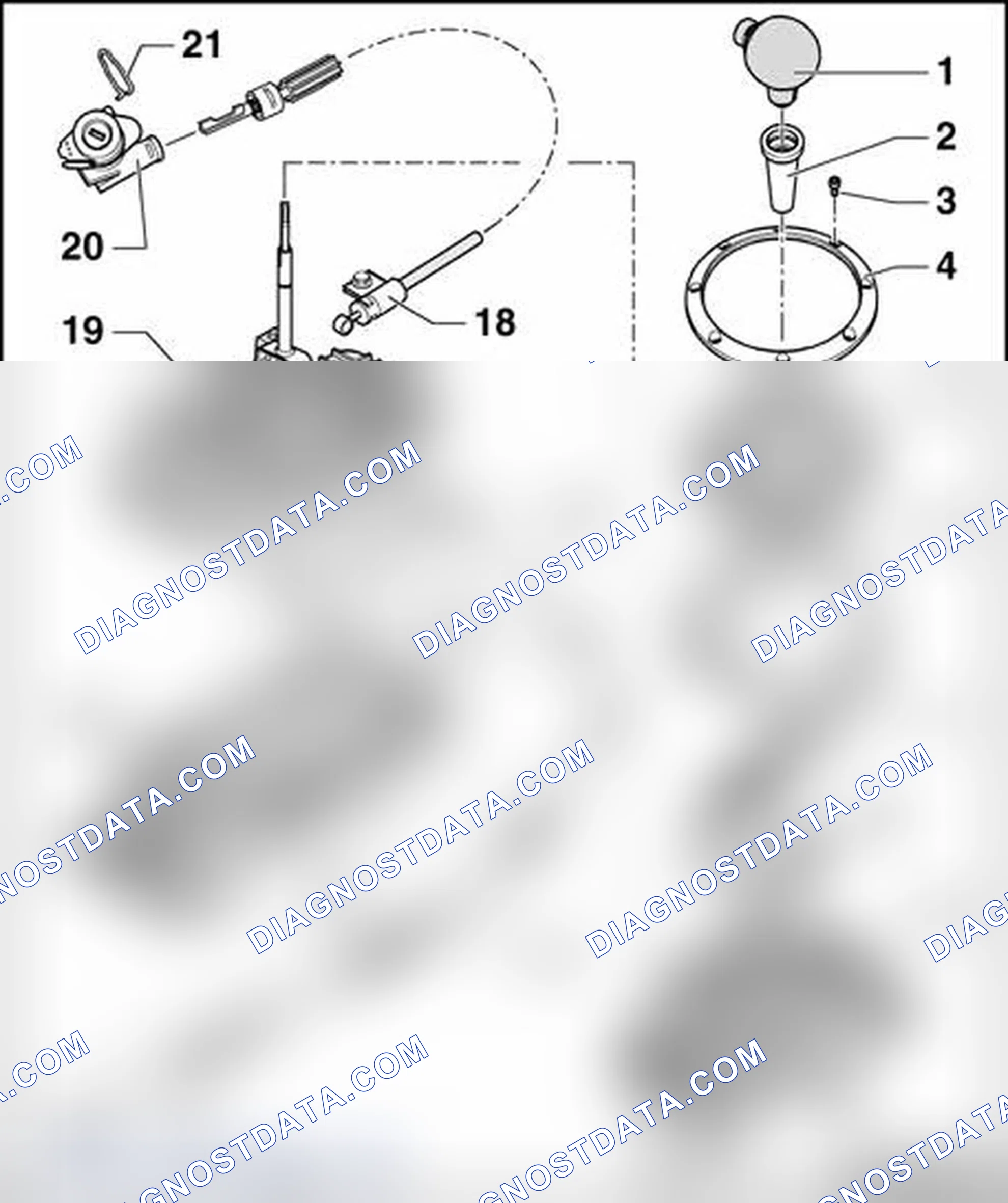 Scheme 40: Shift mechanism, disassembling and assembling