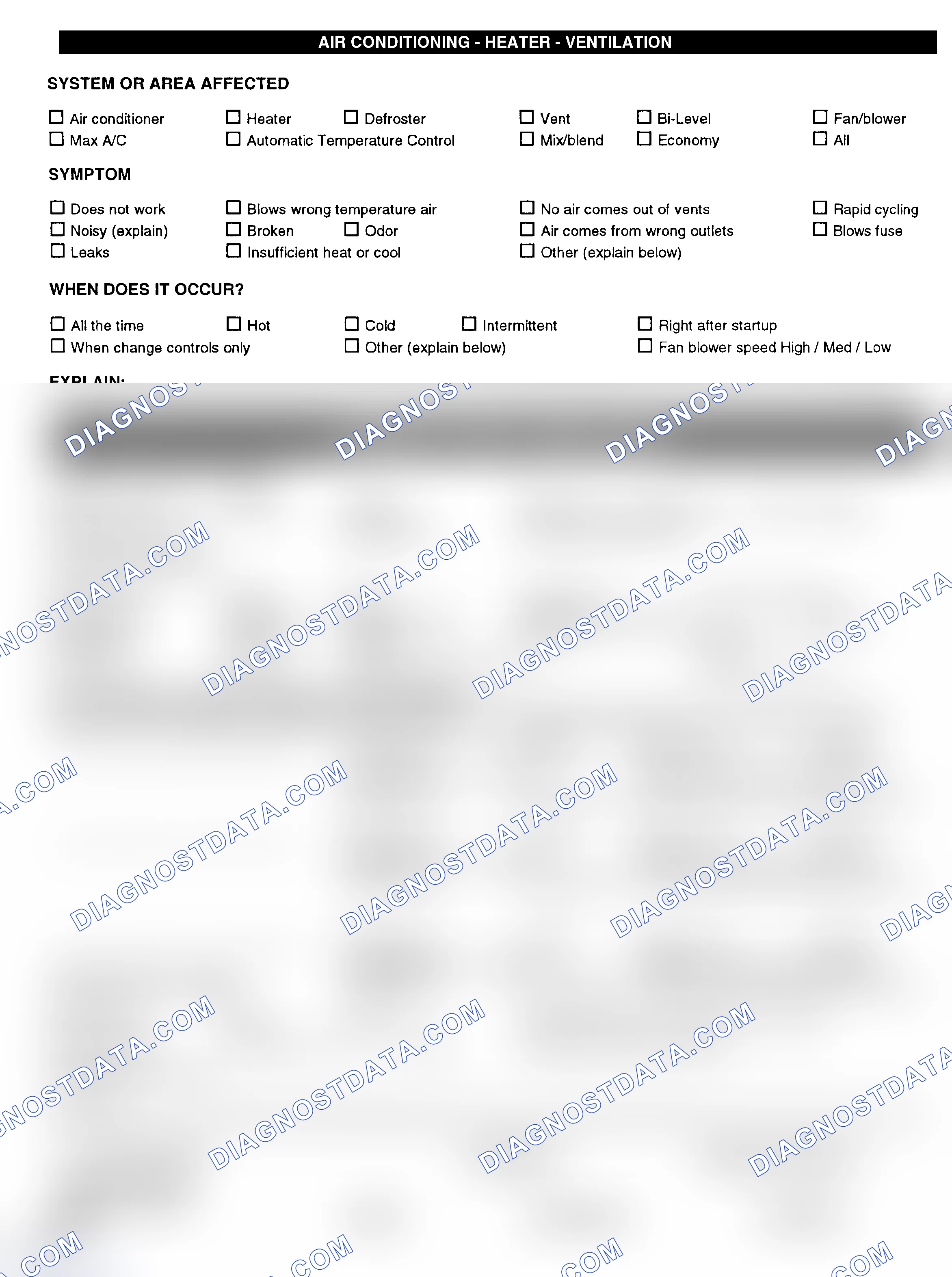 Scheme 4: Symptom Check List - Page 3