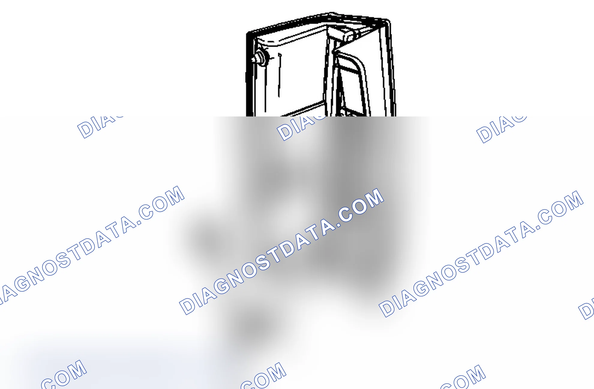 Scheme 56: Rear Fog Lamp Bulb Replacement (Cadillac Export)