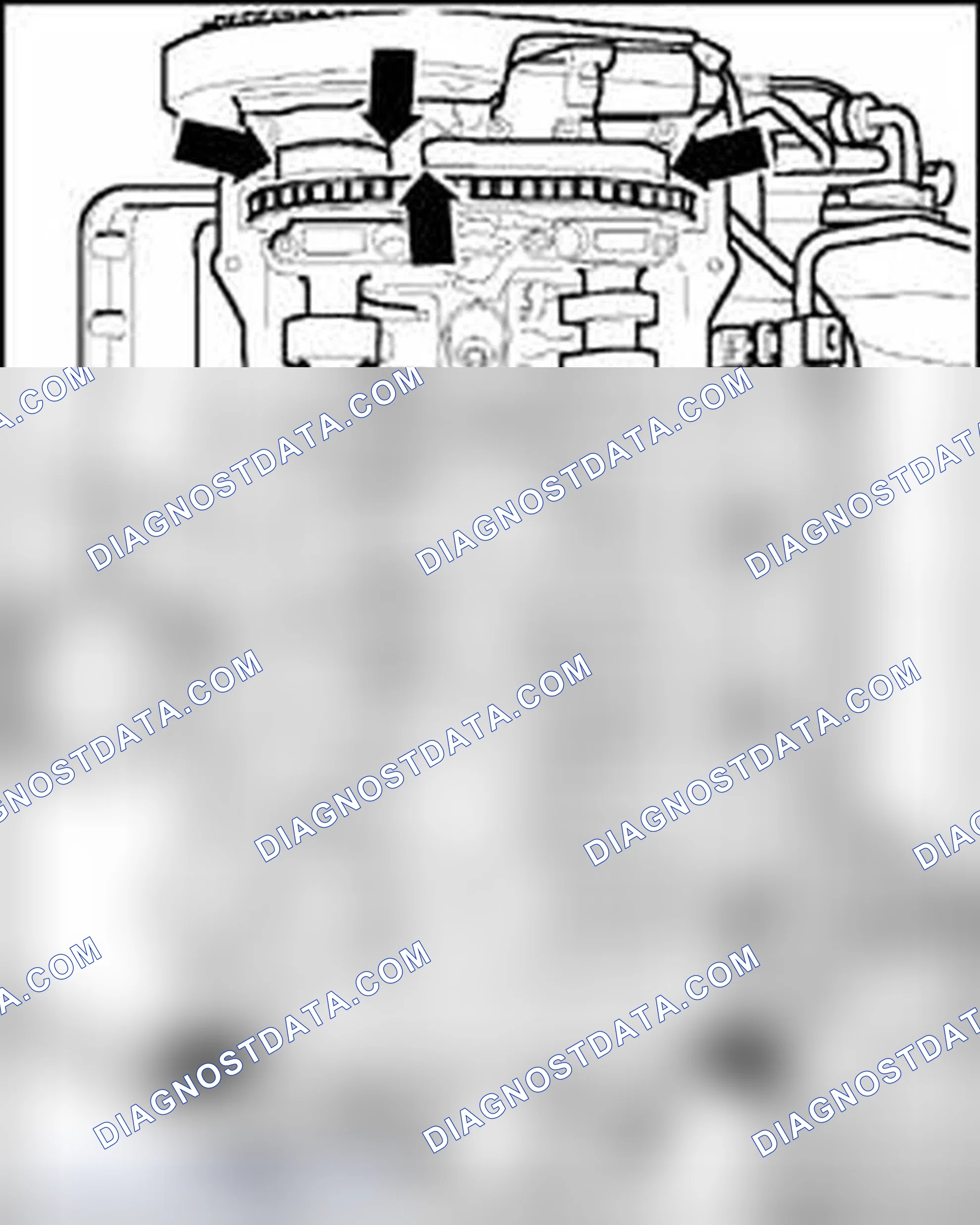 Scheme 185: Seal contact surfaces of bearing cap/cylinder head