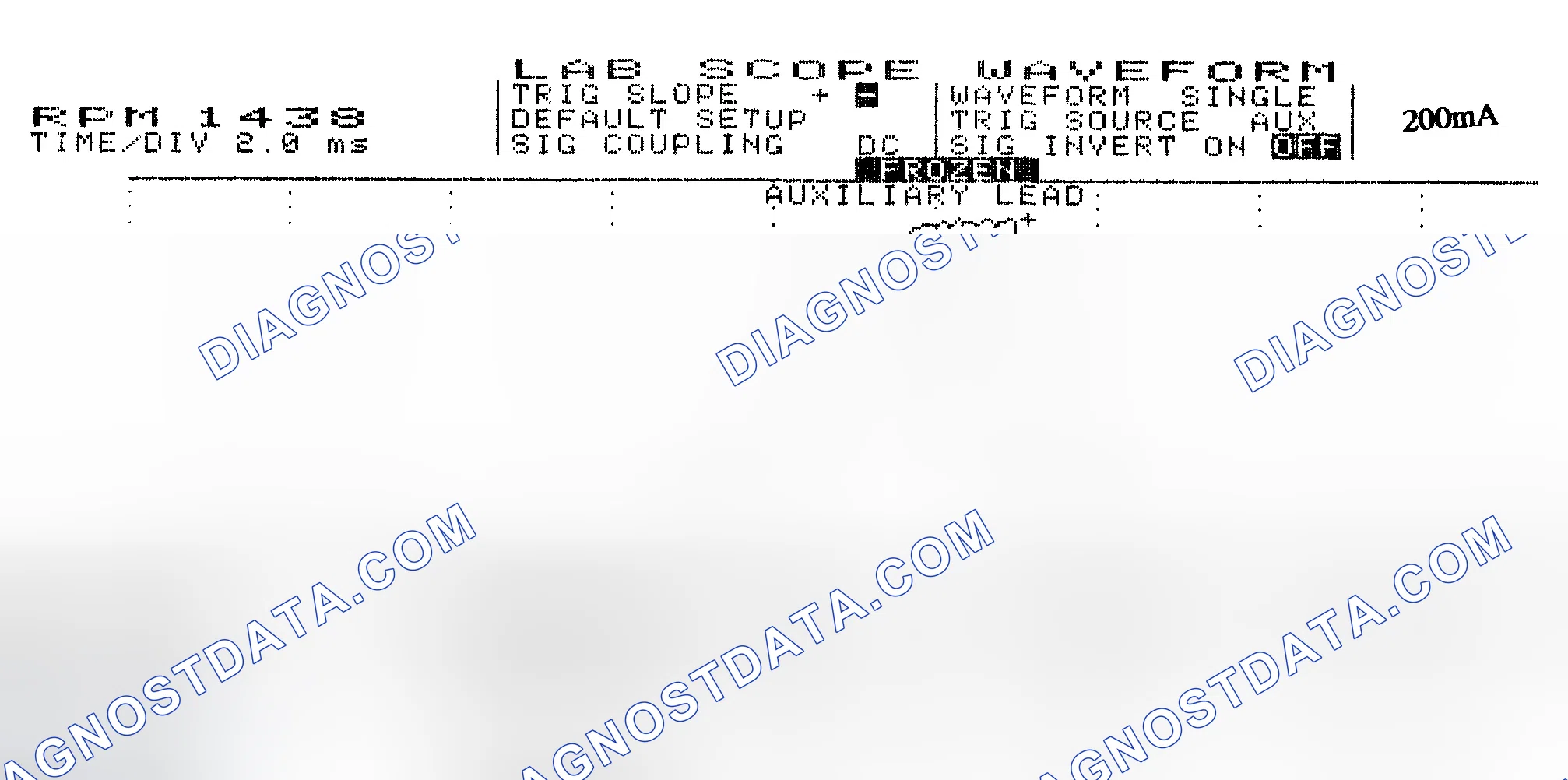 Scheme 15: Single Injector w/Normal Current Flow - Current Pattern
