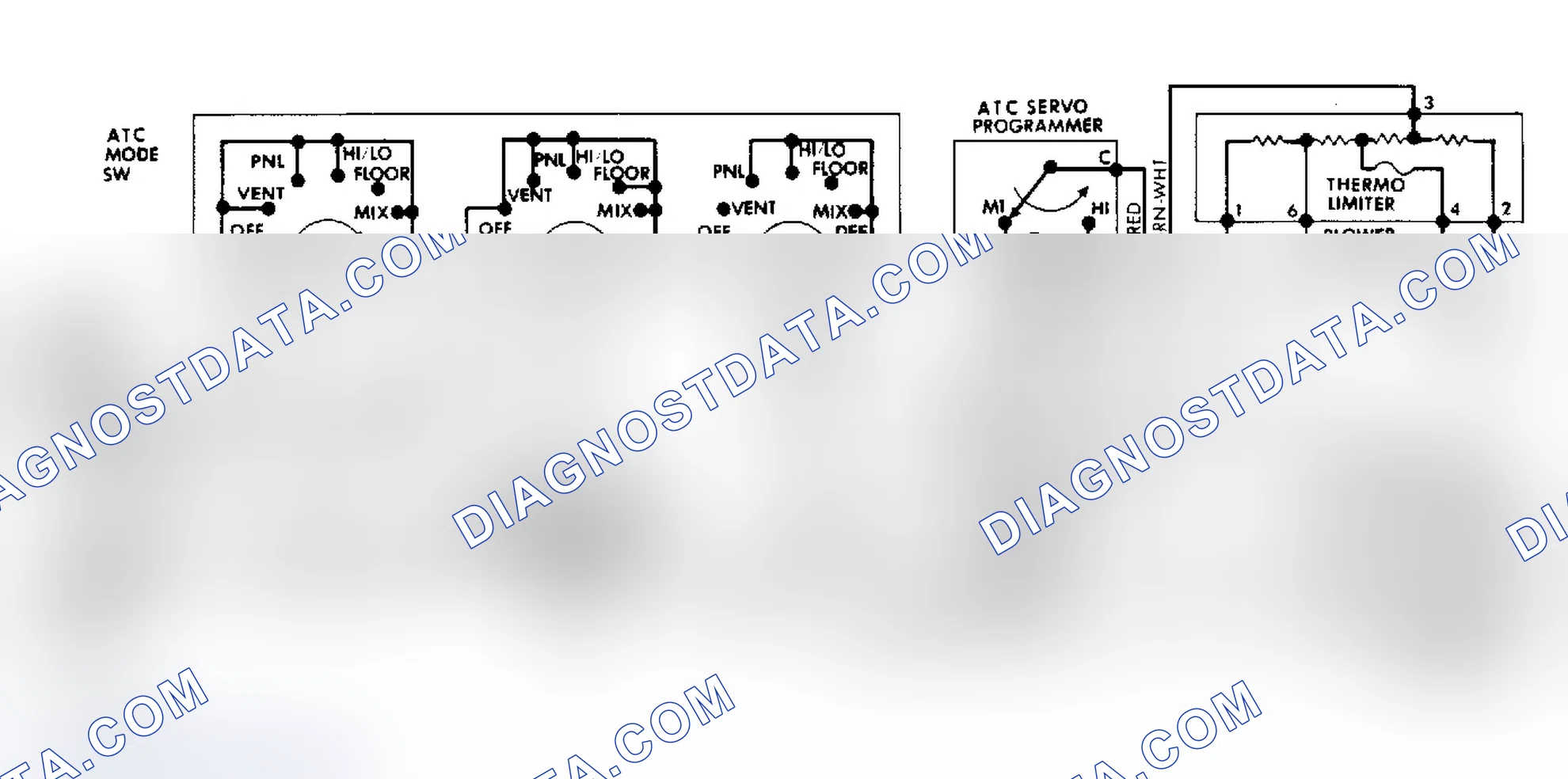 Scheme 12: 1986 ATC Wiring Diagram (Crown Victoria & Grand Marquis)