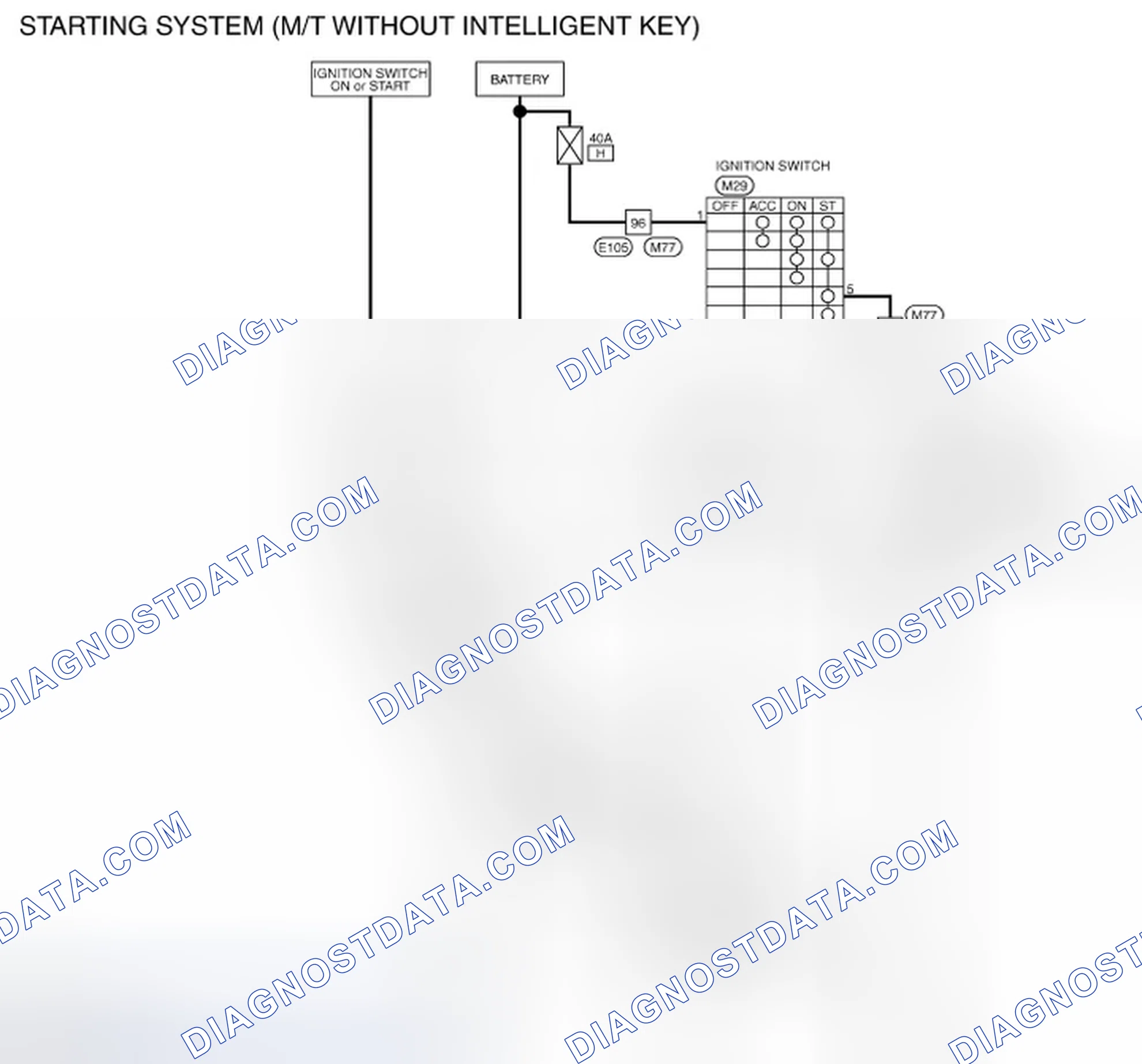 Scheme 23: Wiring Diagram (M/T Models)
