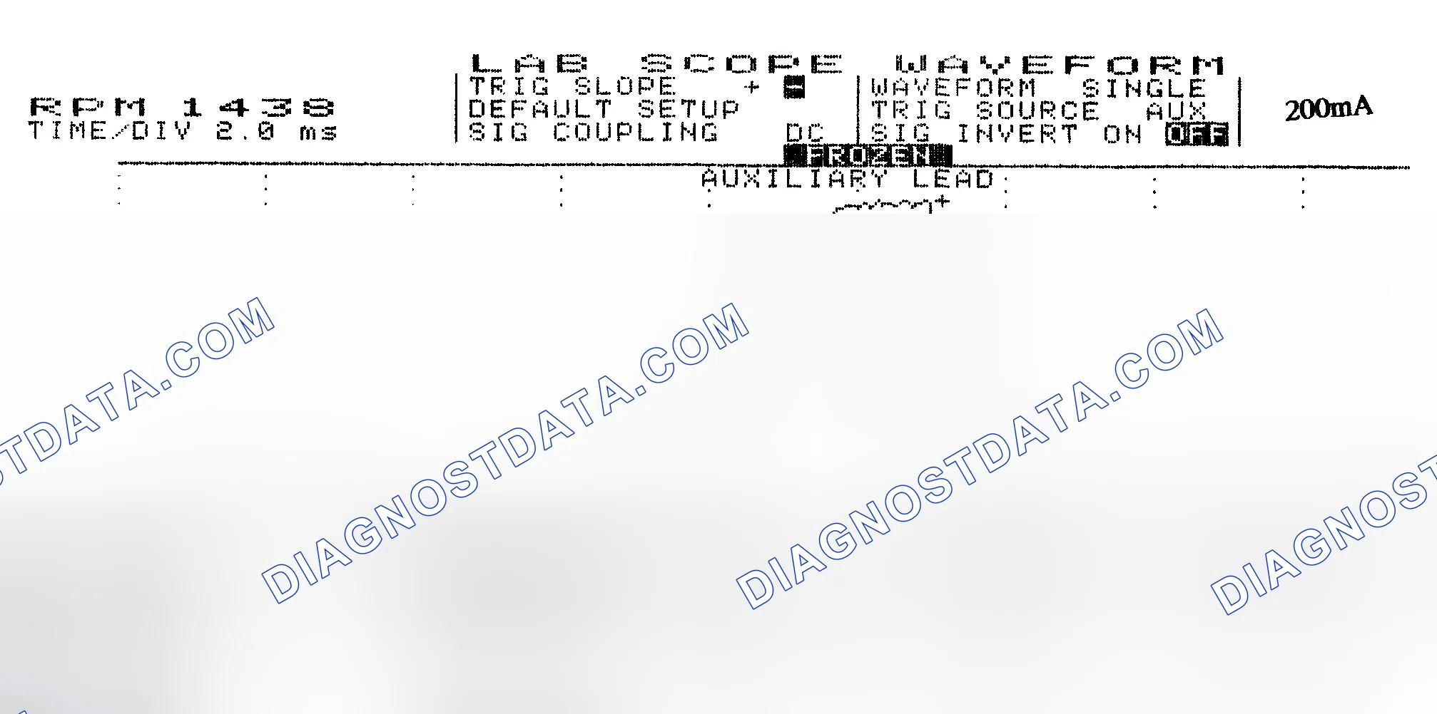 Scheme 15: Single Injector w/Normal Current Flow - Current Pattern