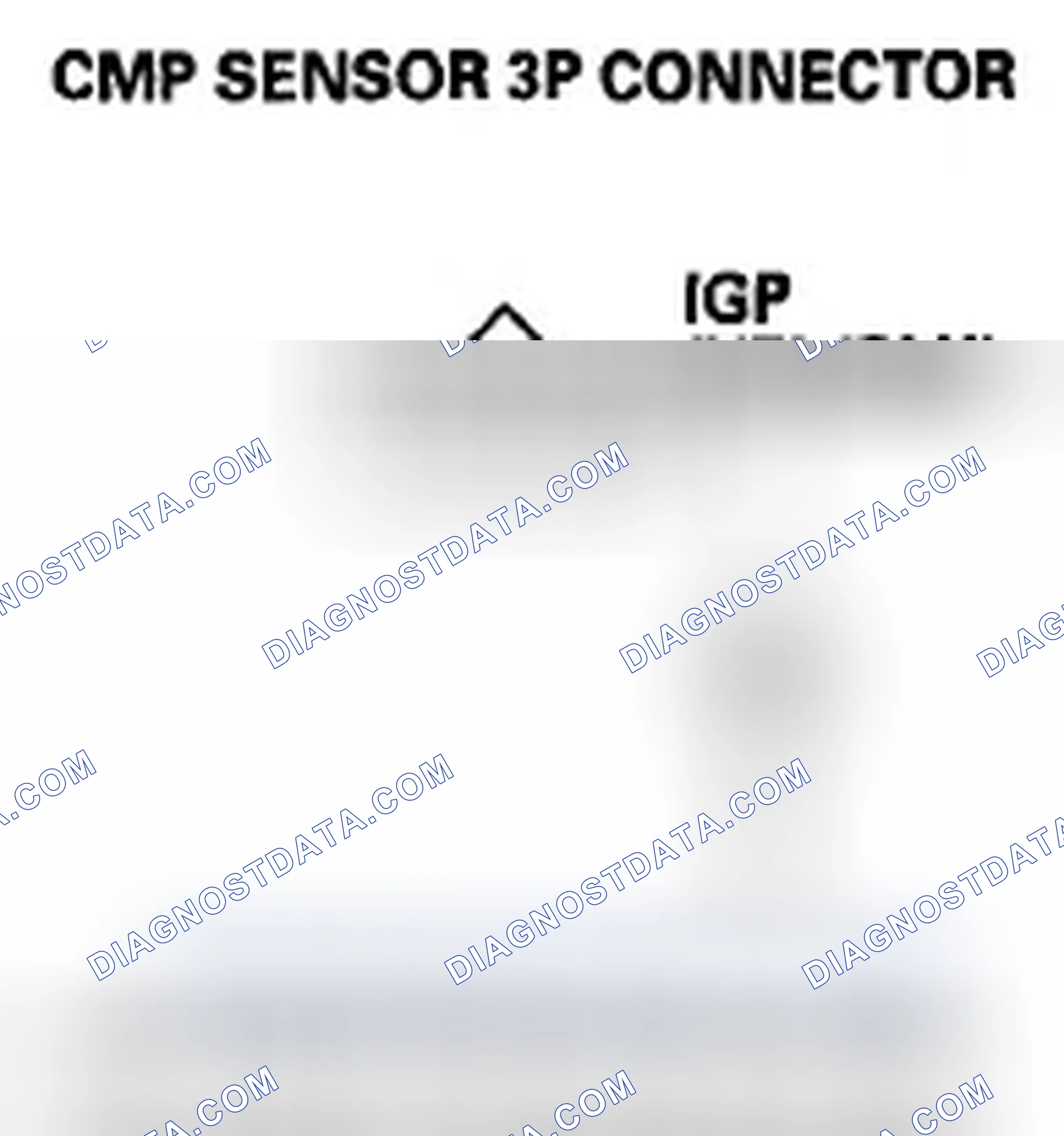 Scheme 307: DTC P0365: CMP Sensor No Signal