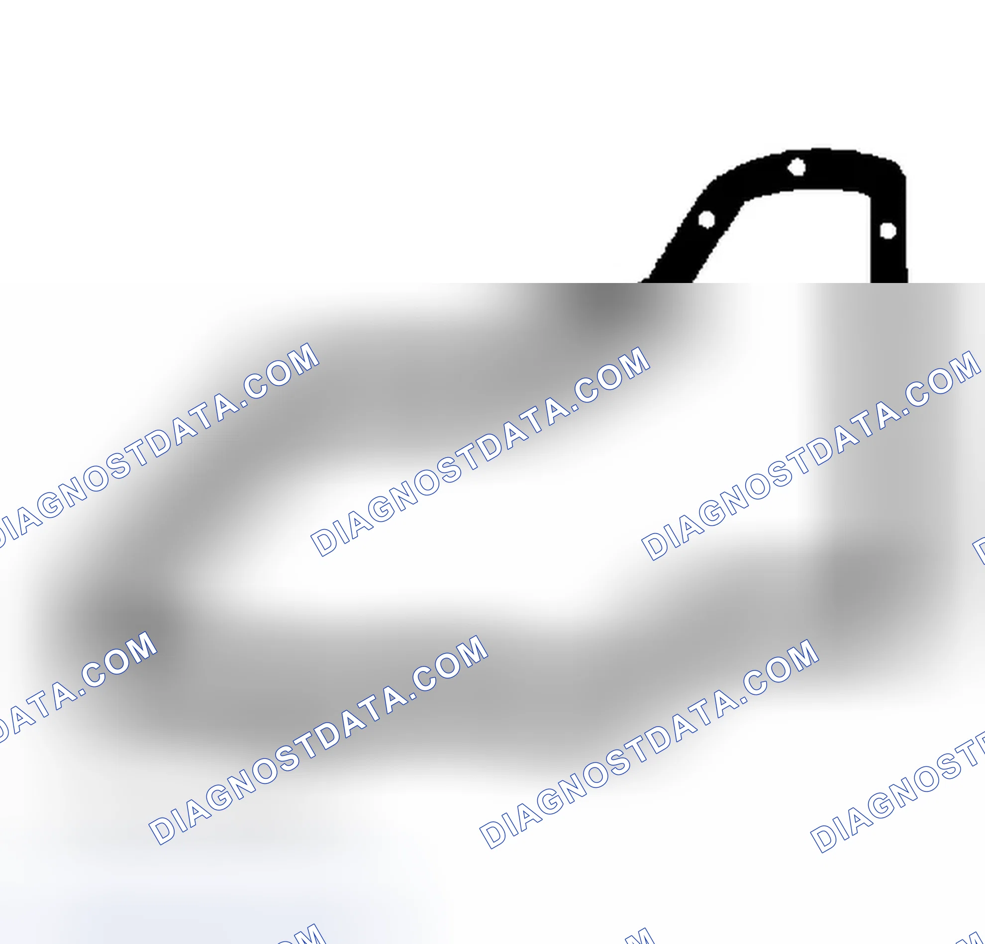 Scheme 15: Identifying Oil Pan Gasket (AX4S)