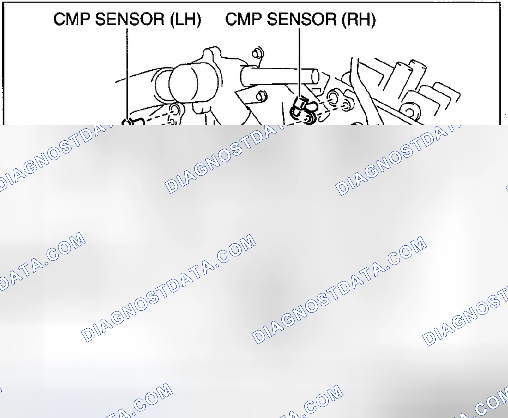 Scheme 44: CAMSHAFT POSITION (CMP) SENSOR REMOVAL/INSTALLATION [MZI-3.7]