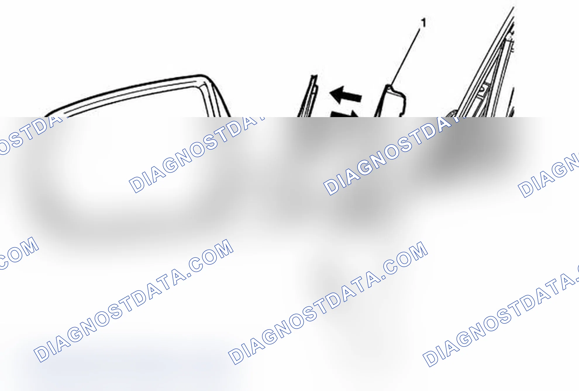 Scheme 8: Outside Rearview Mirror Gasket Replacement
