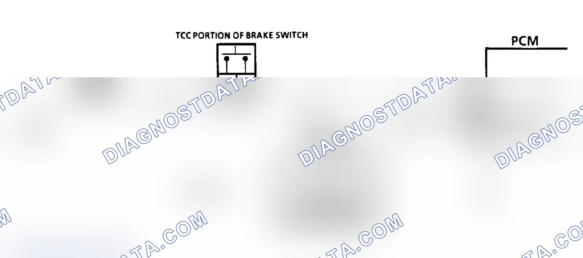 Scheme 274: CODE 38, Schematic, Brake Switch Circuit (3.8L)
