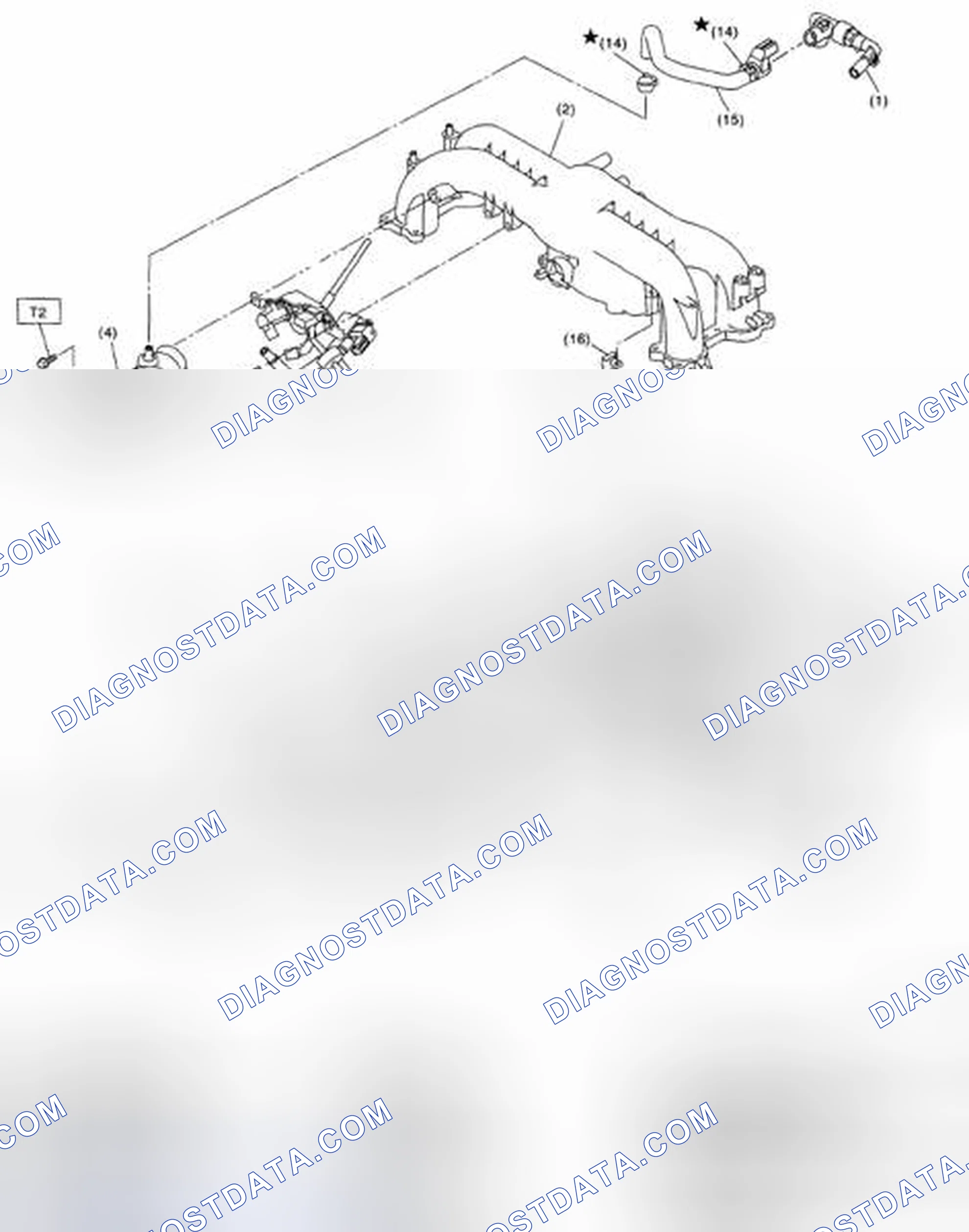 Scheme 431: INTAKE DUCT