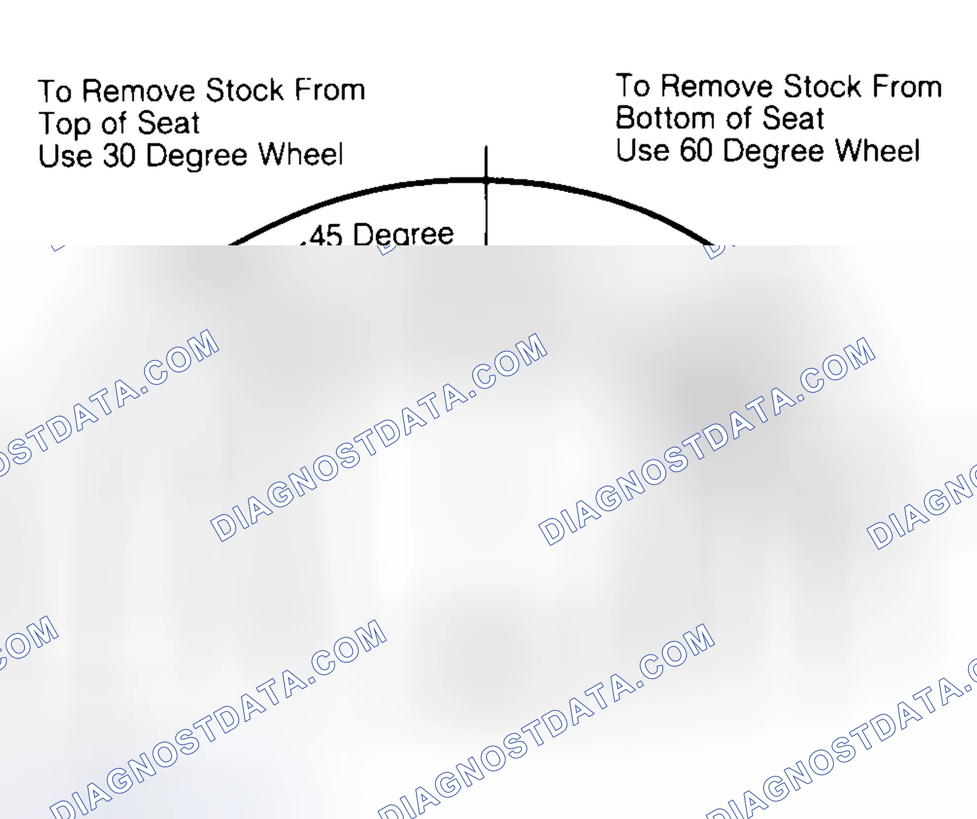Scheme 19: Adjusting Valve Seat Width