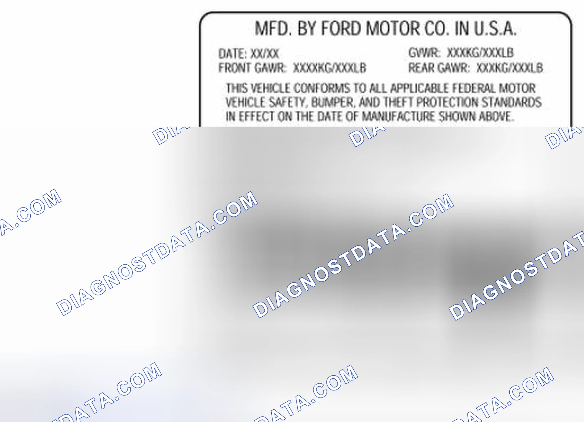 Scheme 10: Engine Calibration Information (Car)
