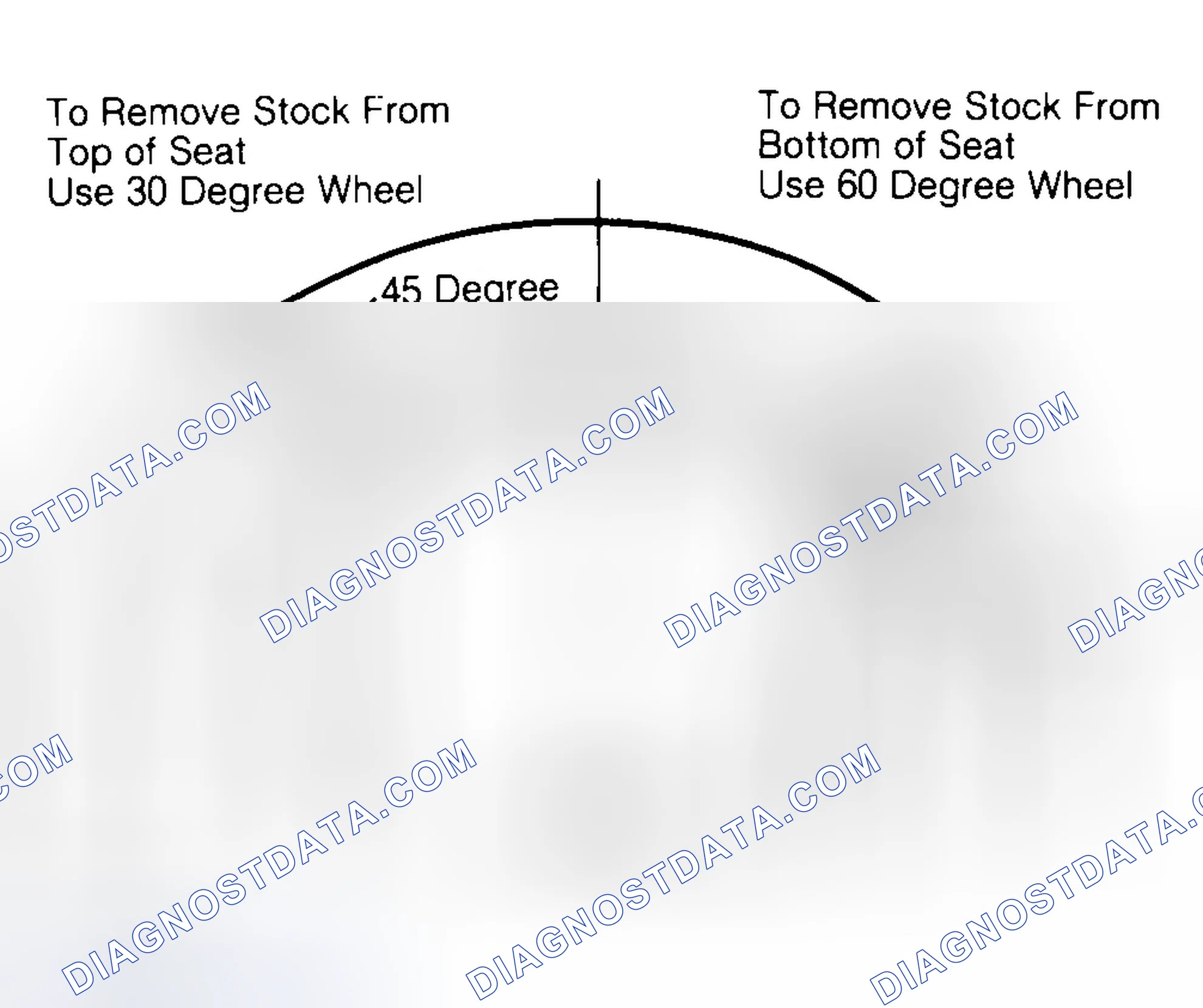 Scheme 19: Adjusting Valve Seat Width