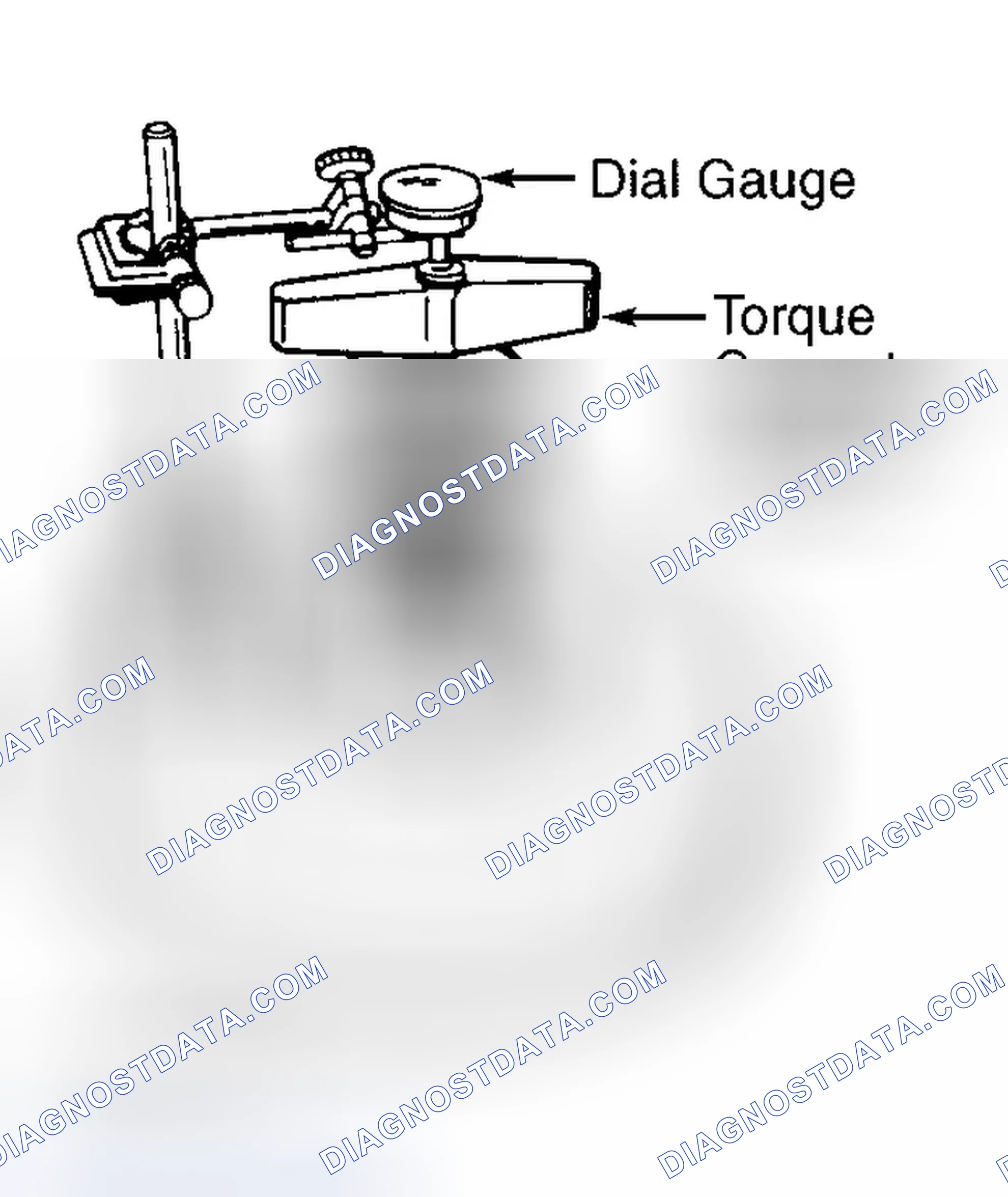 Scheme 54: TORQUE CONVERTER END PLAY CHECK