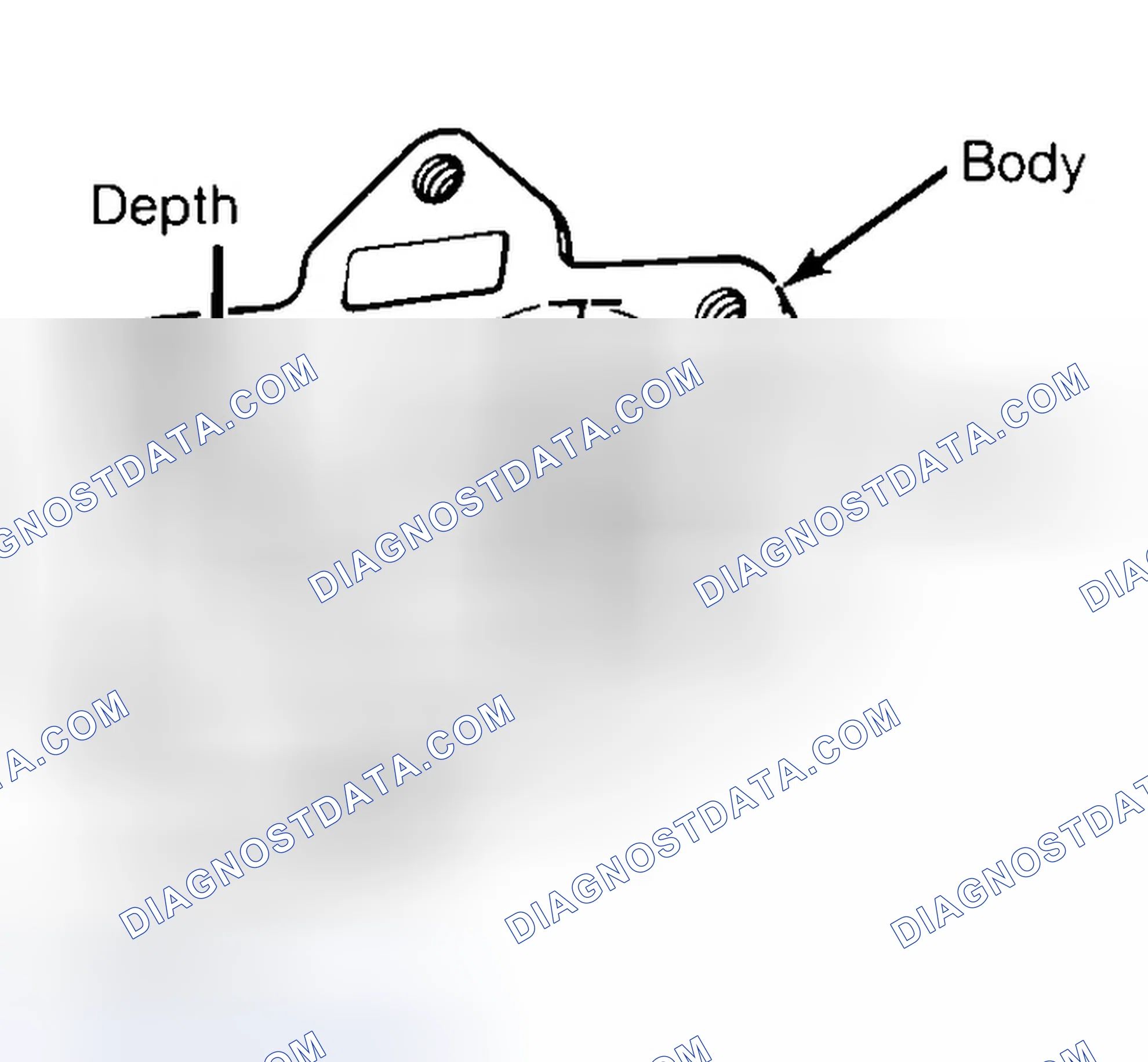 Scheme 35: Measuring Oil Pump Gear Cavity