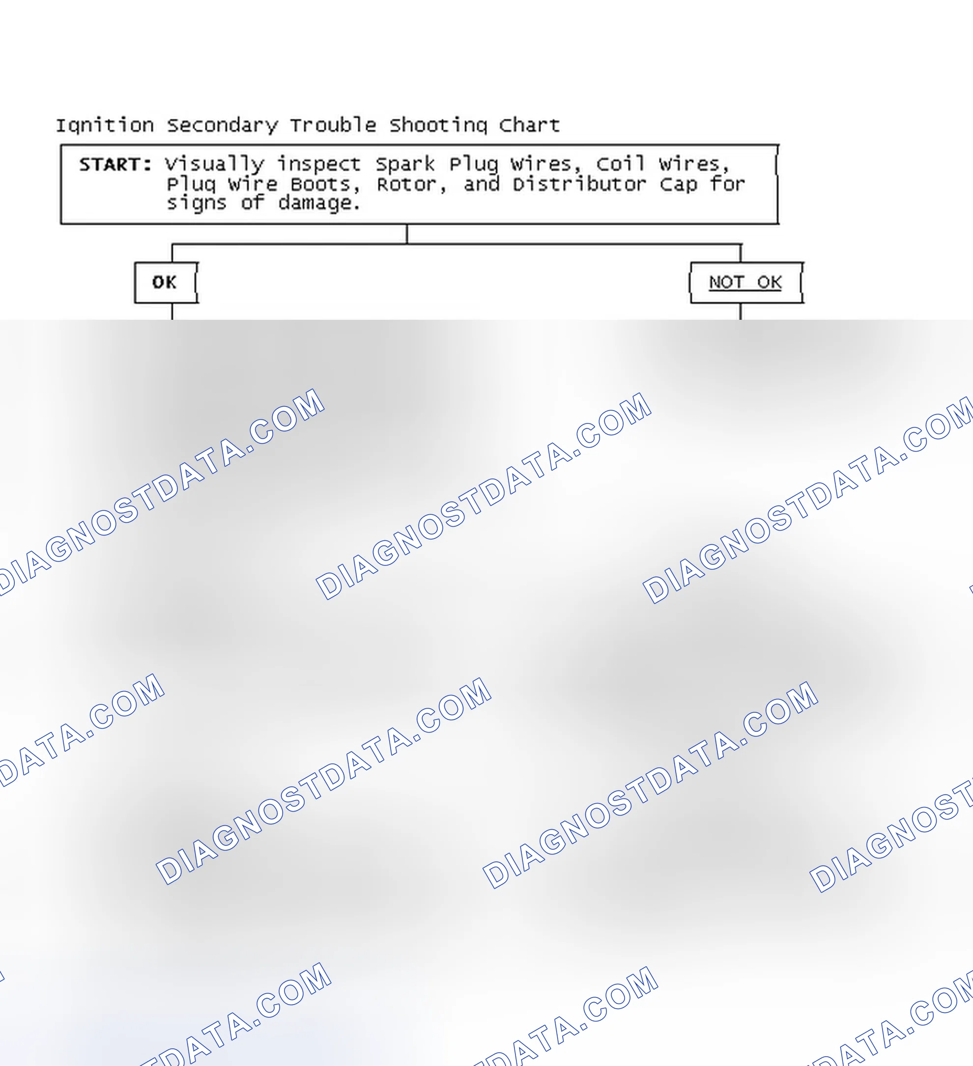 Scheme 1: Ignition Secondary Trouble Shooting Chart