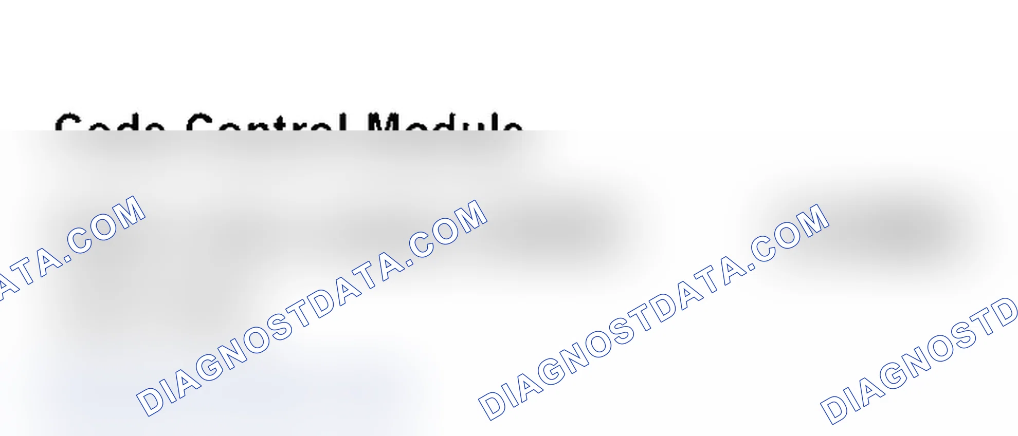 Scheme 29: VAG 1551 Scan Tool Display - Code Control Module, Instrument Cluster (1 Of 5)