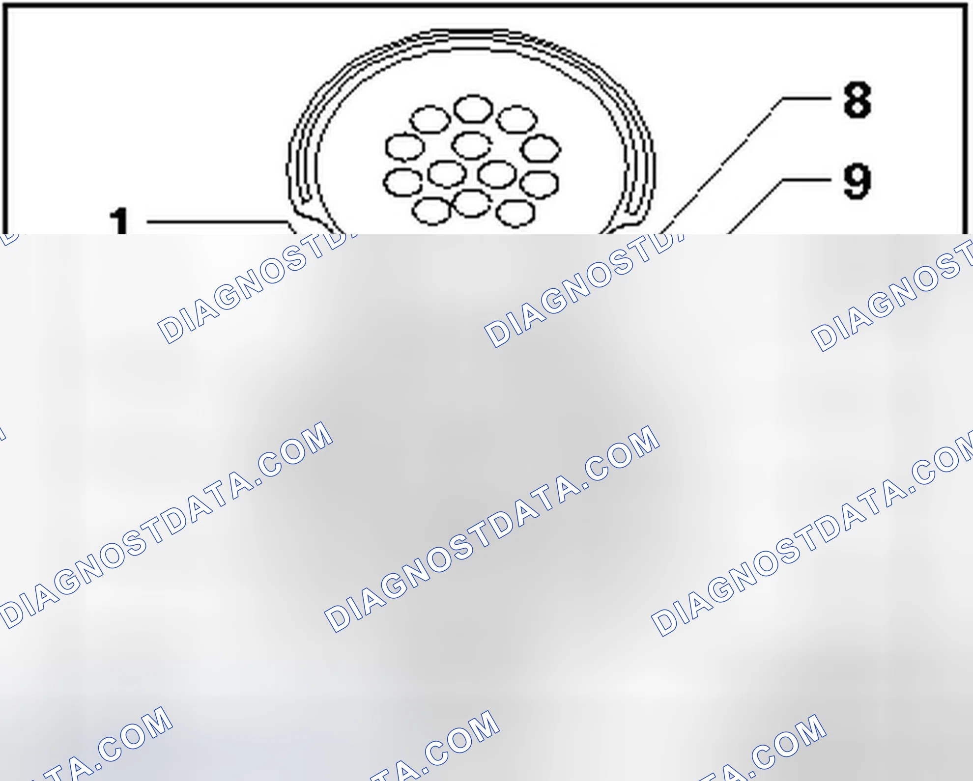 Scheme 1: 13-PIN TRAILER SOCKET