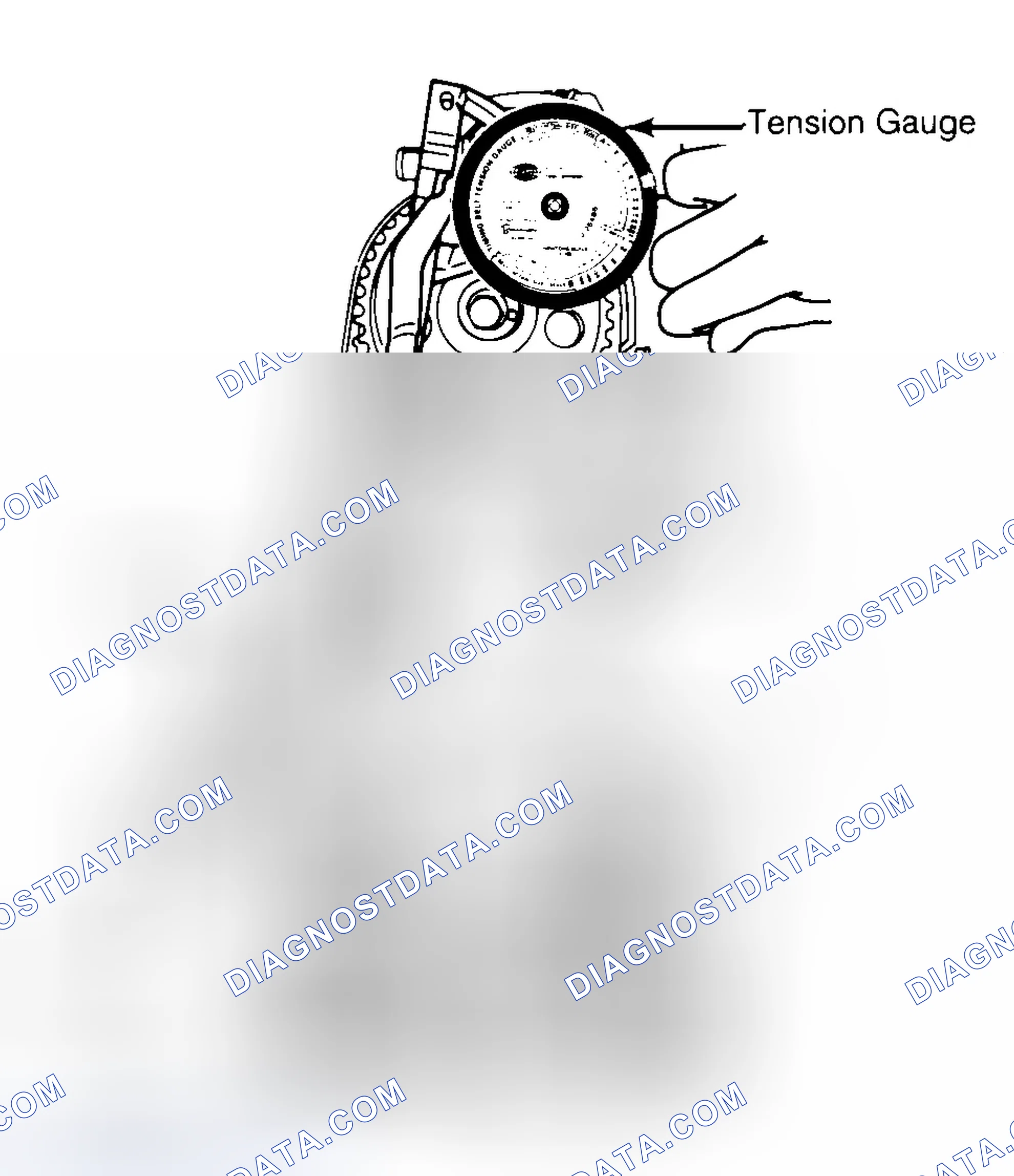 Scheme 3: Adjusting Typical Timing Belt Tension