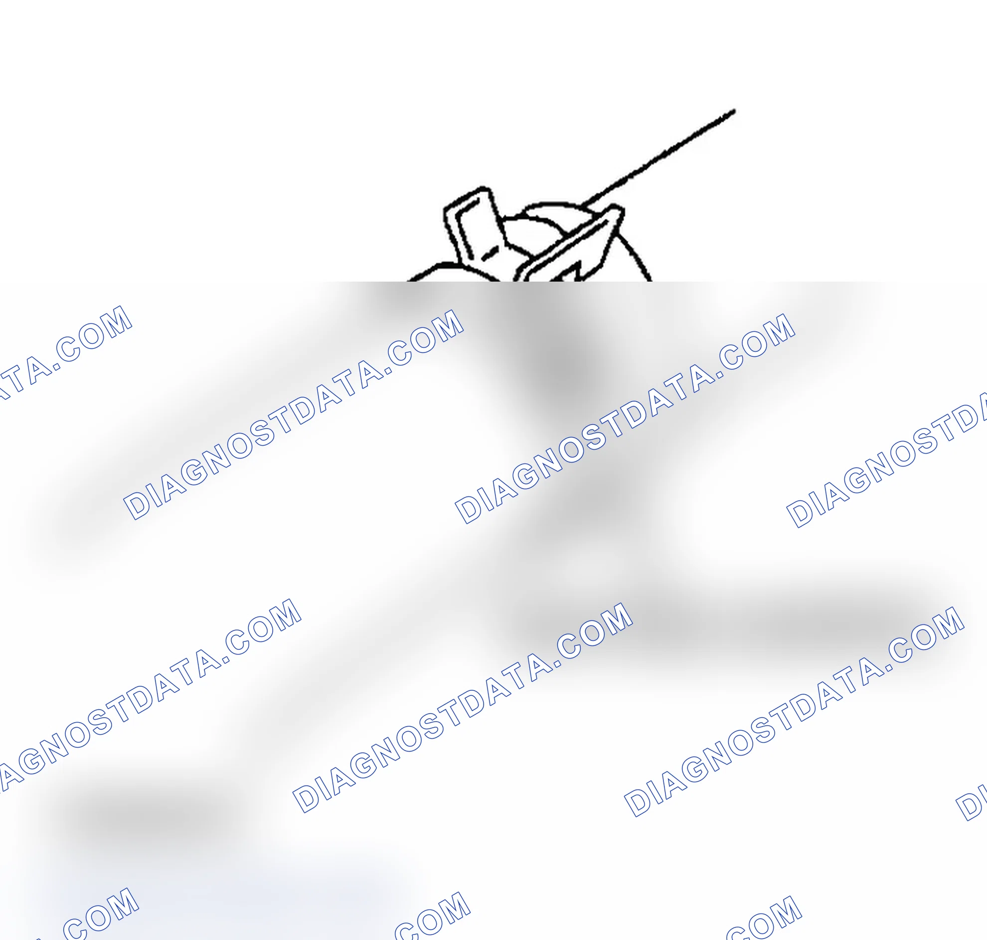 Scheme 201: << A >> RADIATOR UPPER HOSE/RADIATOR LOWER HOSE DISCONNECTION