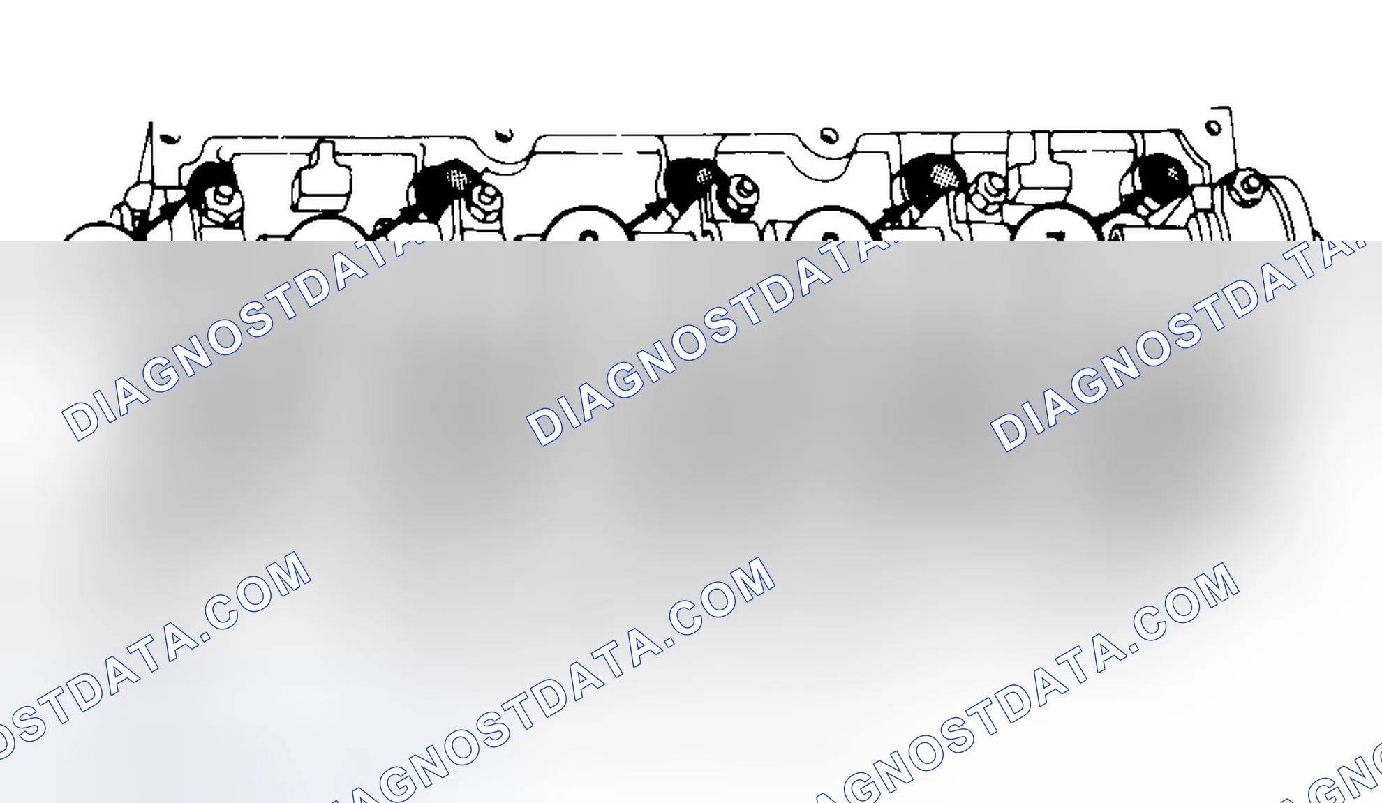 Scheme 7: Typical Cylinder Head Tightening or Loosening Sequence